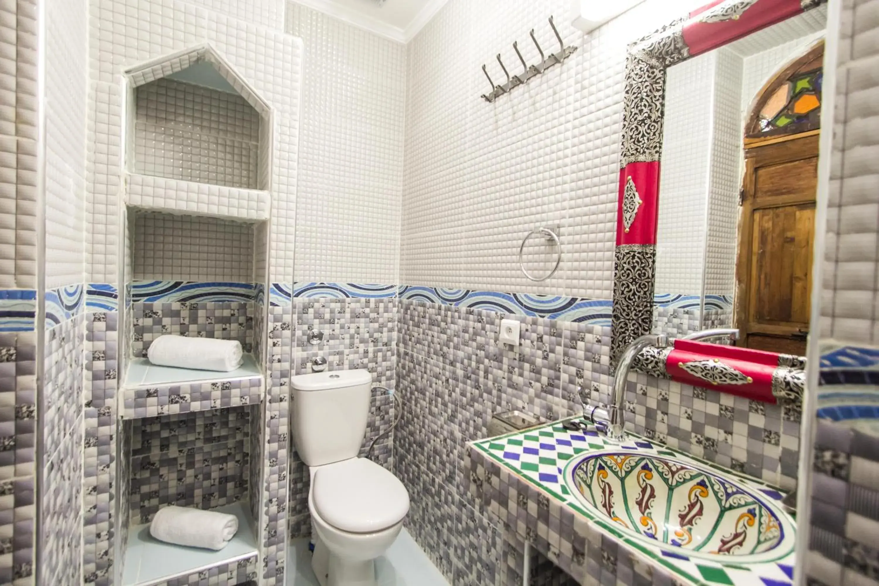 Deluxe Triple Room in Dar Meknes Tresor Deluxe Triple Room in Dar Meknes Tresor