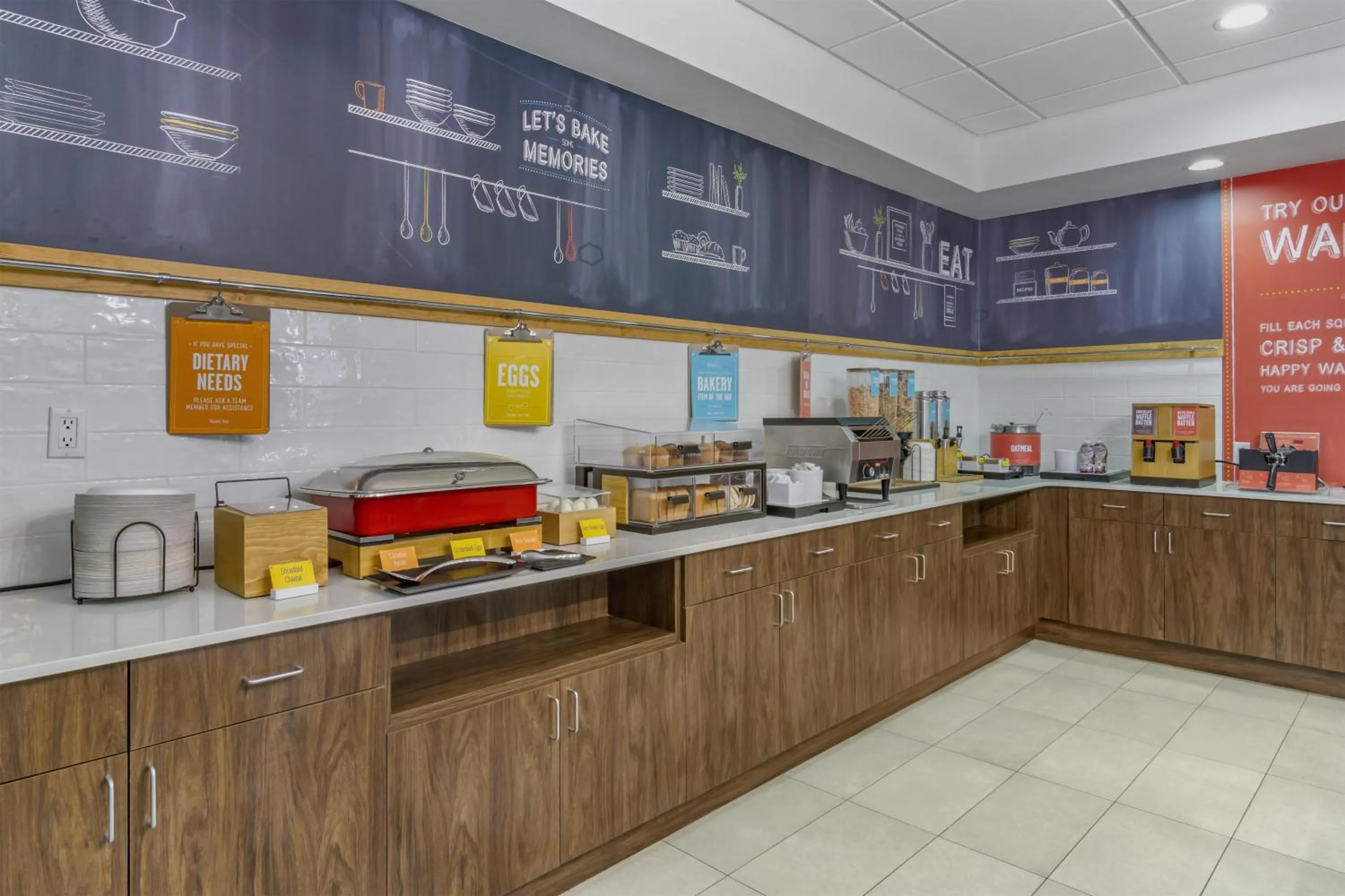 Breakfast in Hampton Inn & Suites Edmonton/West