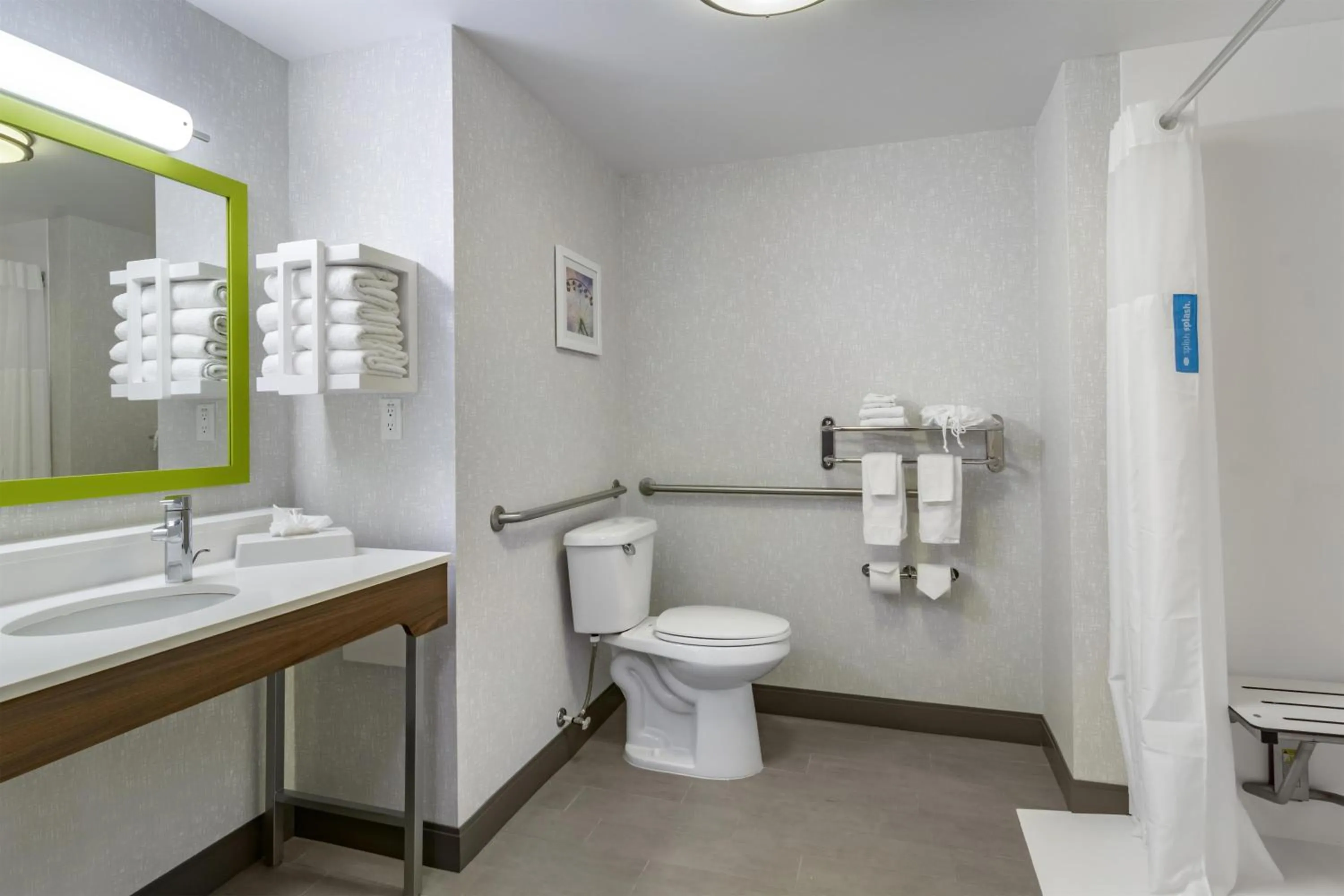 Bathroom in Hampton Inn & Suites Edmonton/West
