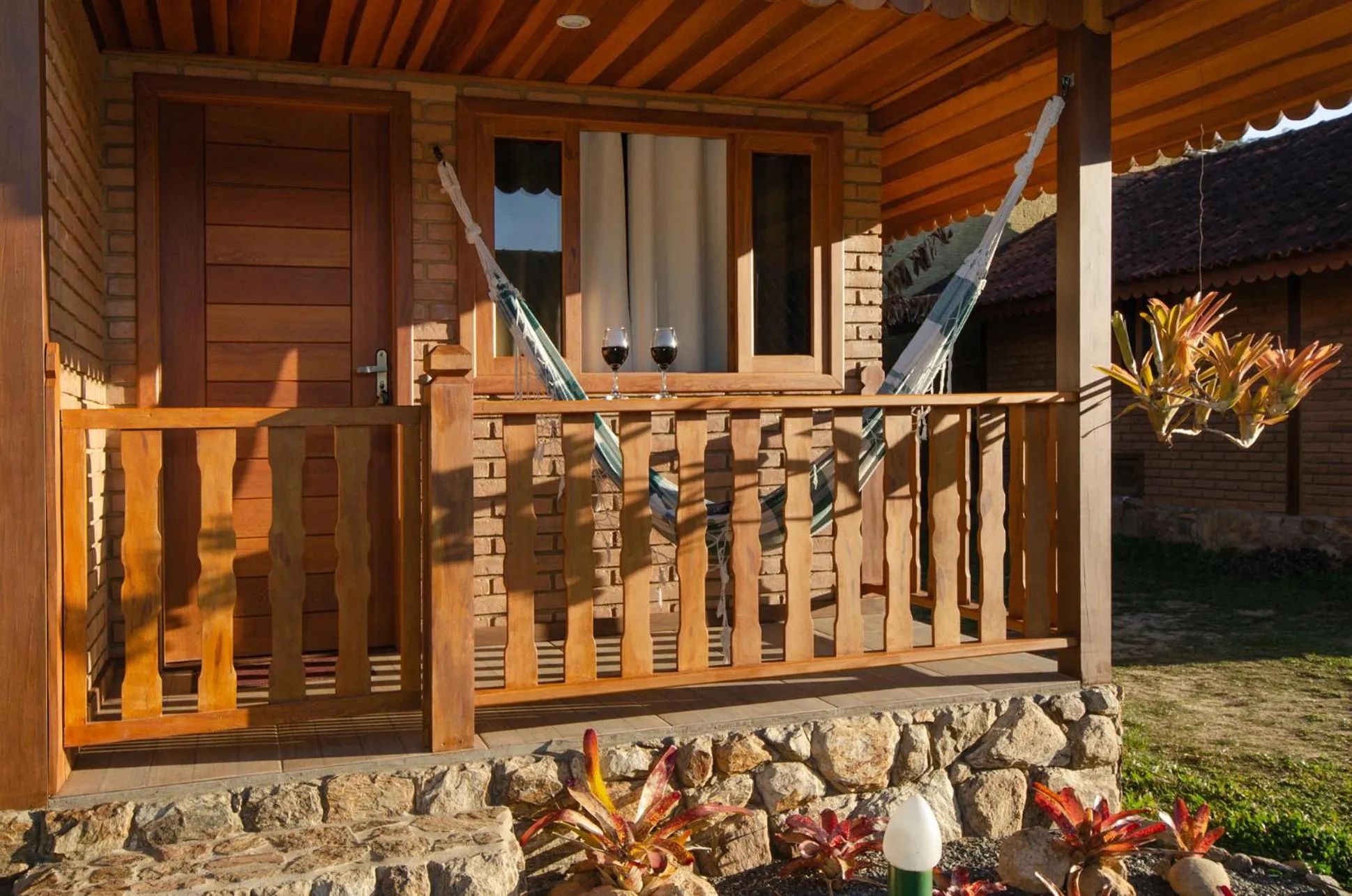 Balcony/Terrace in Pousada Vista Bonita