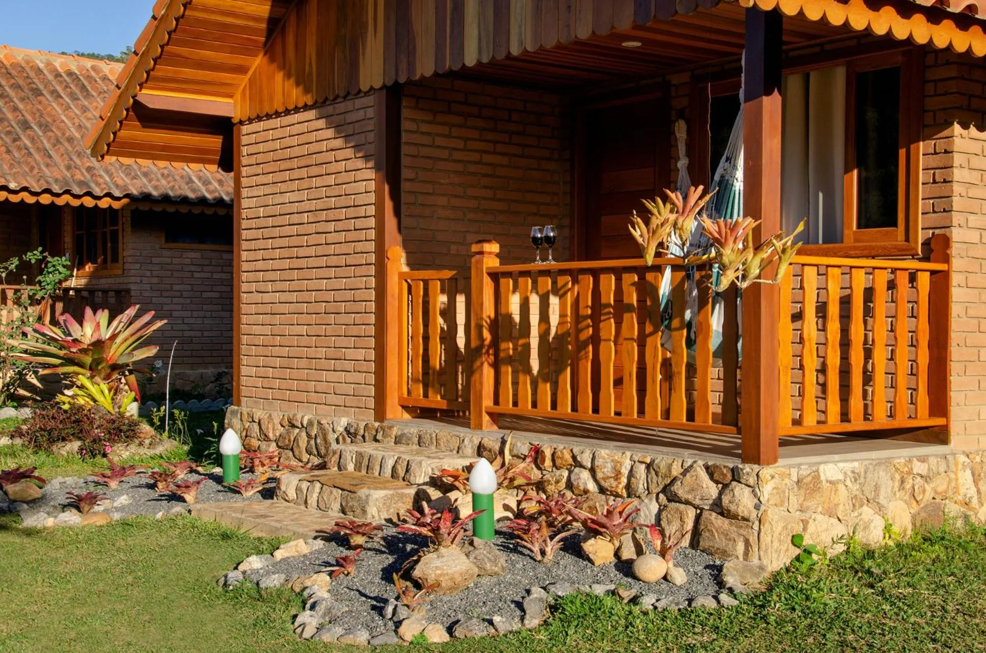 Balcony/Terrace in Pousada Vista Bonita