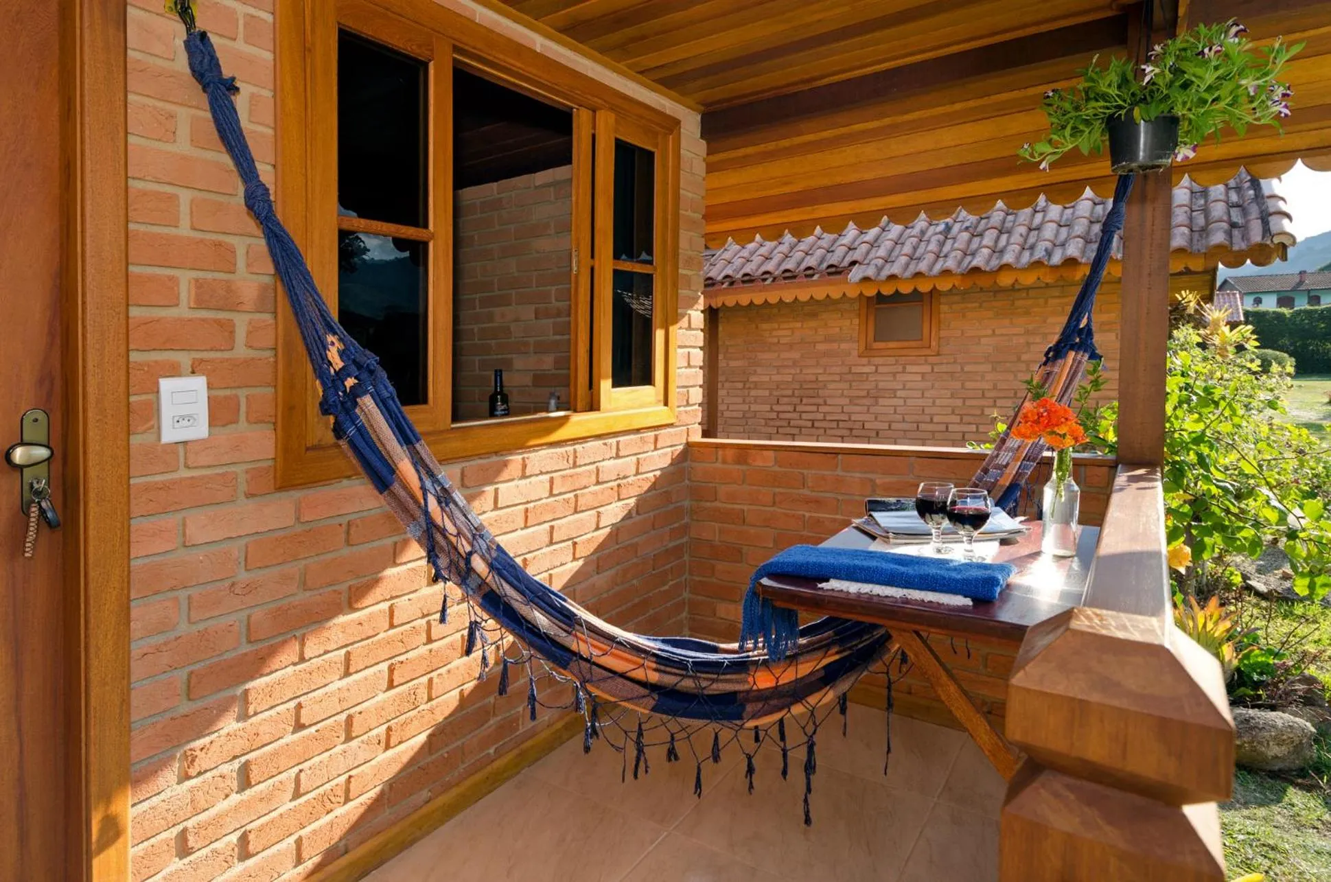 Balcony/Terrace in Pousada Vista Bonita