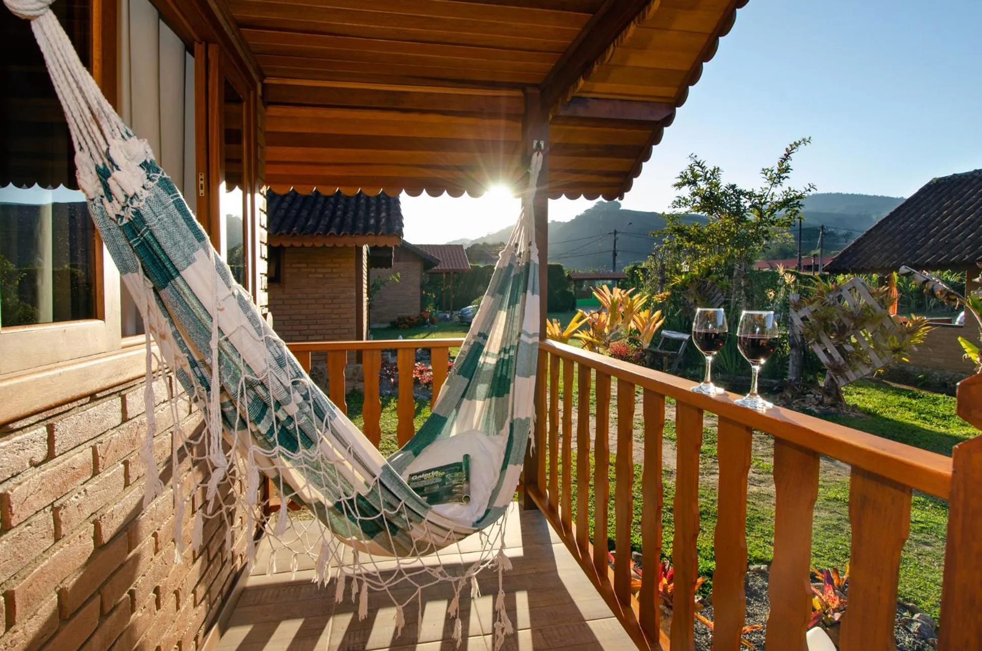 Balcony/Terrace in Pousada Vista Bonita