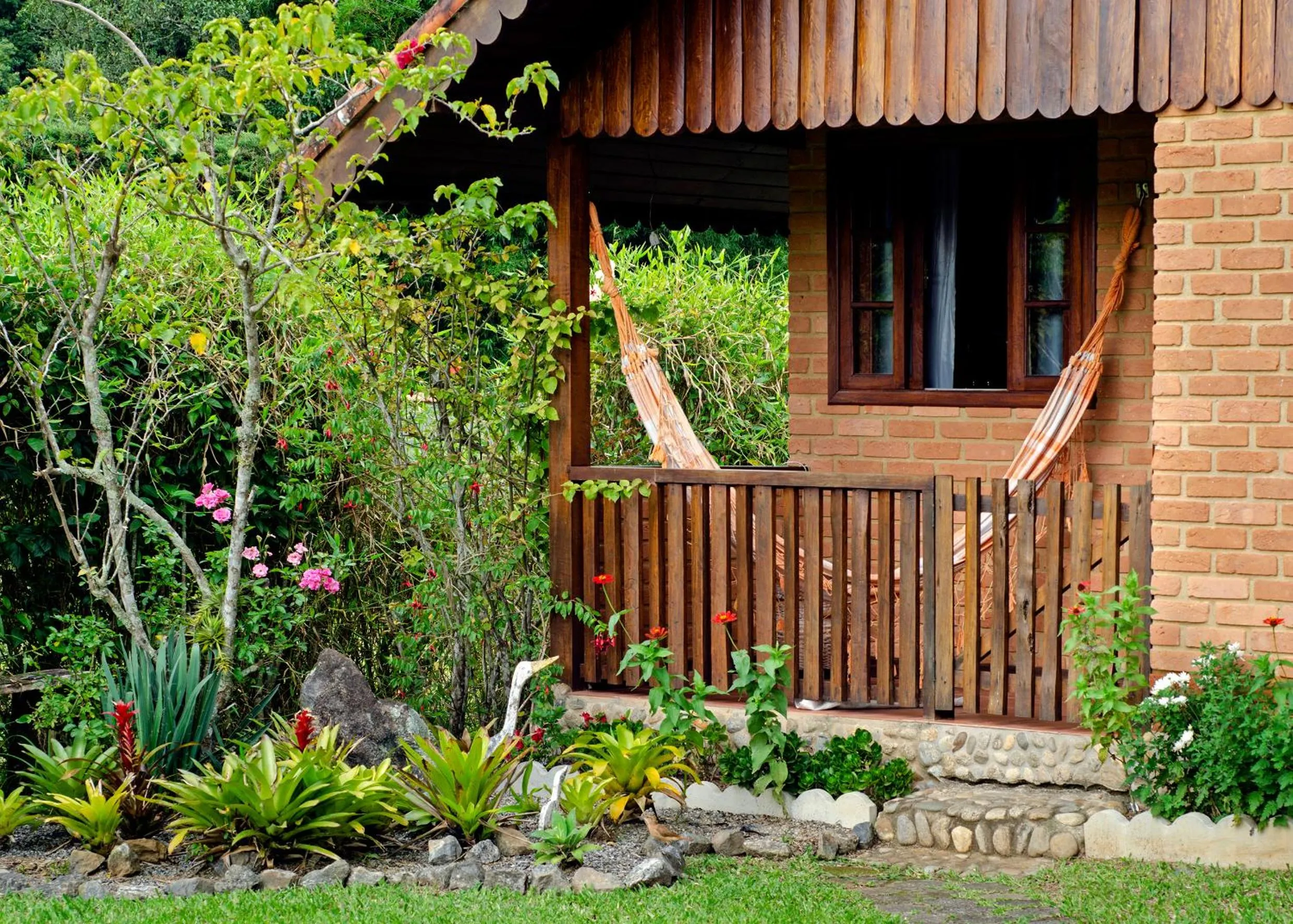 Garden in Pousada Vista Bonita