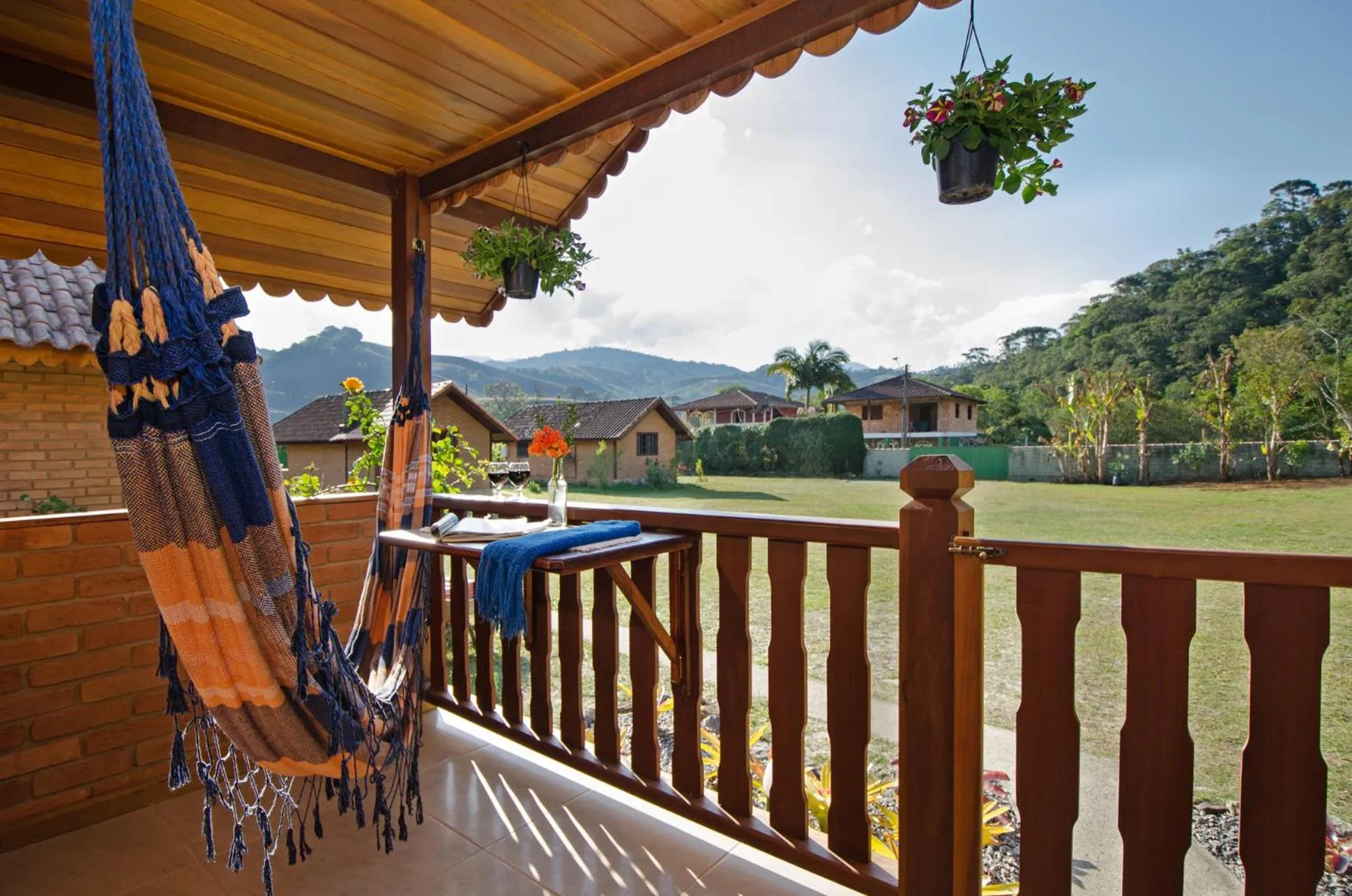 Balcony/Terrace in Pousada Vista Bonita