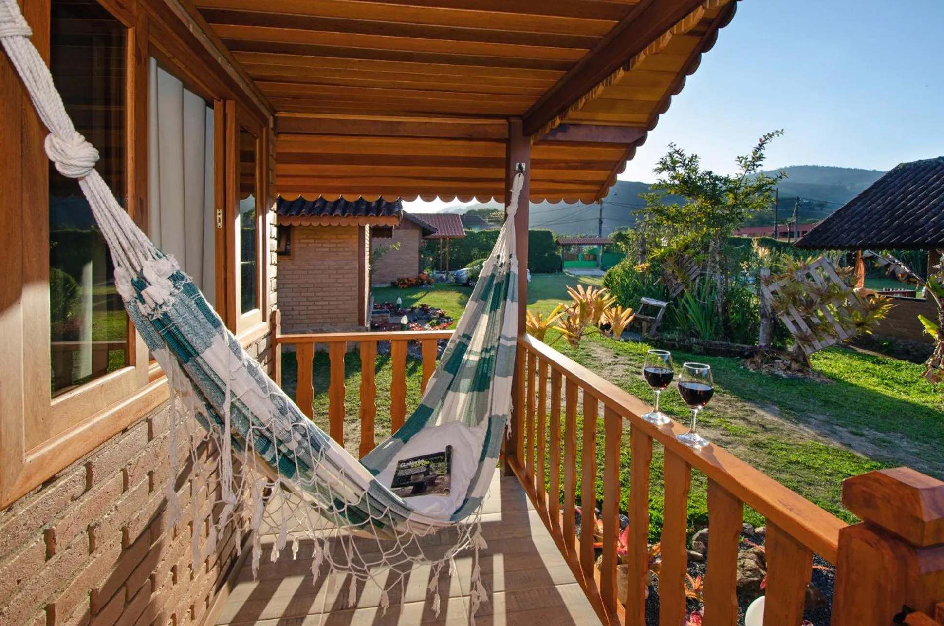 Balcony/Terrace in Pousada Vista Bonita