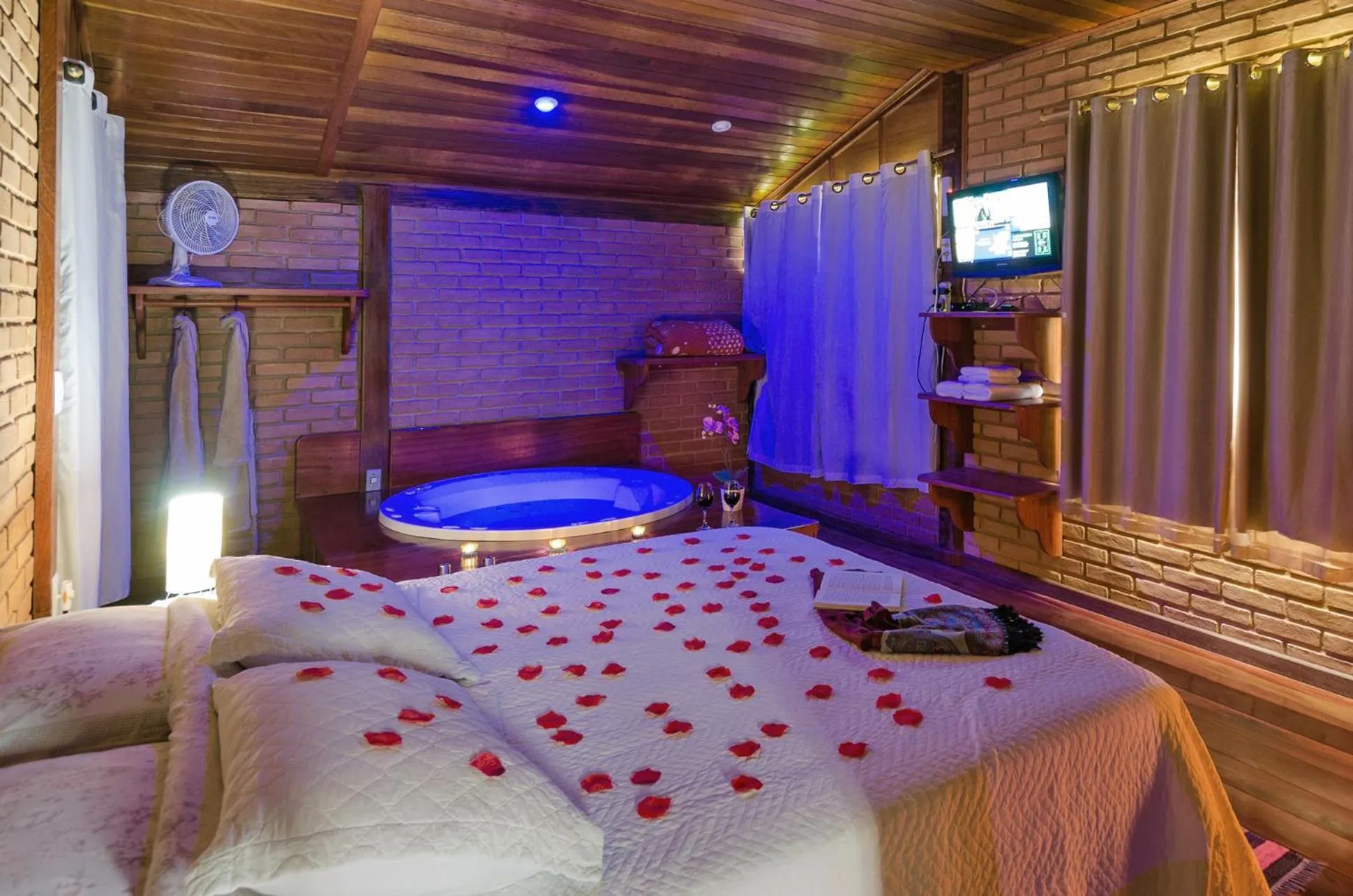 Bed in Pousada Vista Bonita