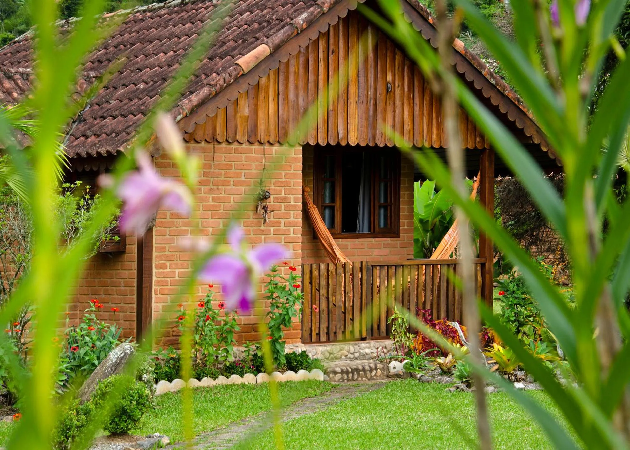 Patio in Pousada Vista Bonita