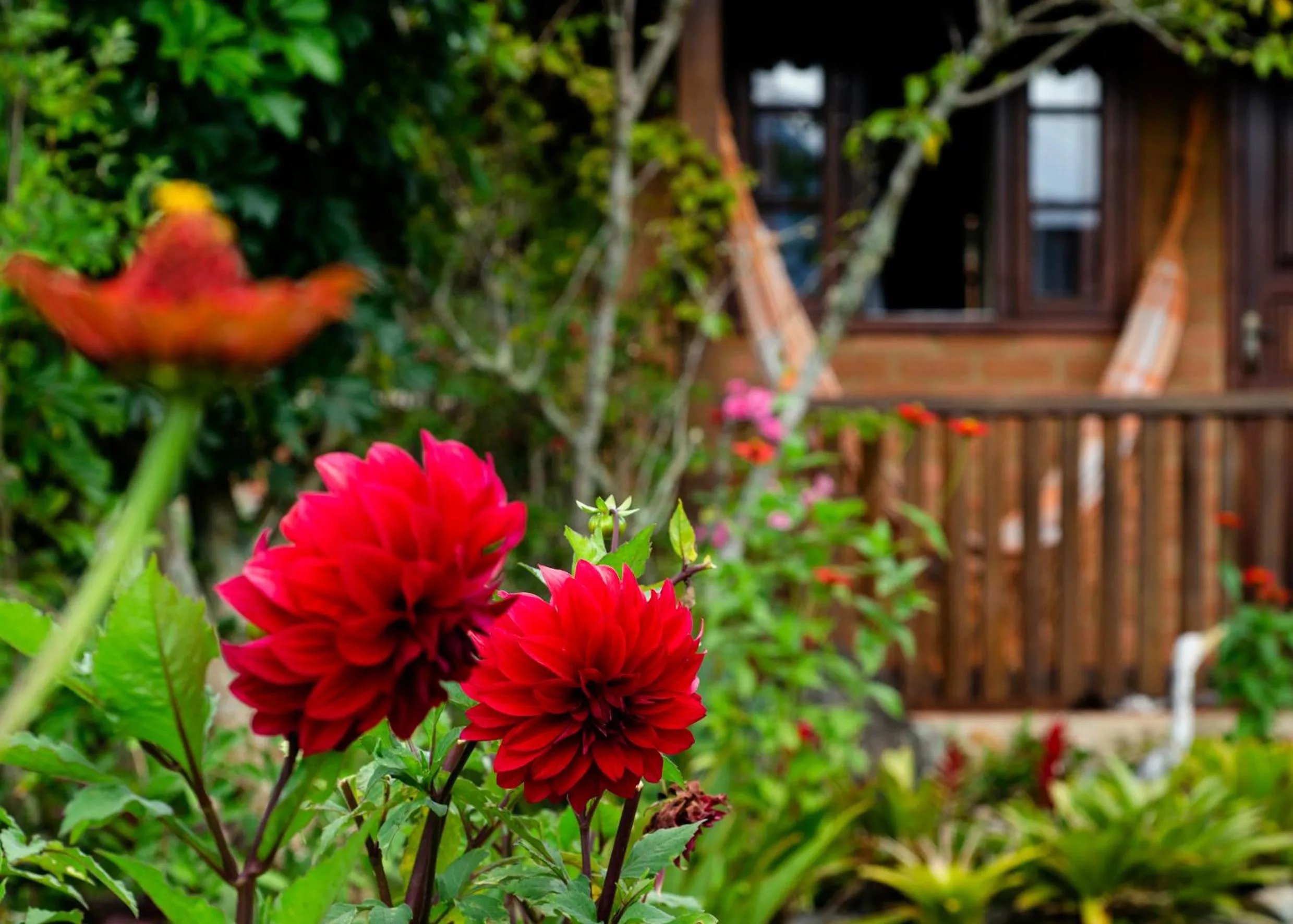 Balcony/Terrace in Pousada Vista Bonita