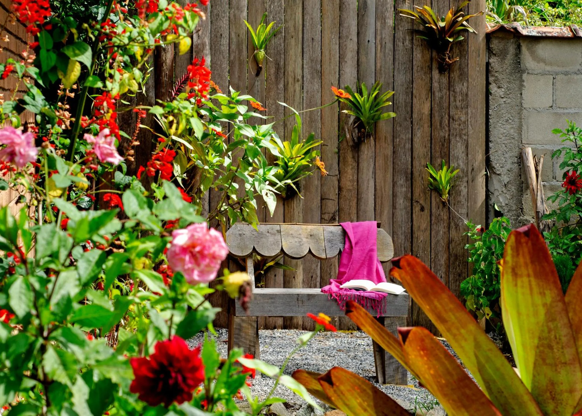 Garden in Pousada Vista Bonita