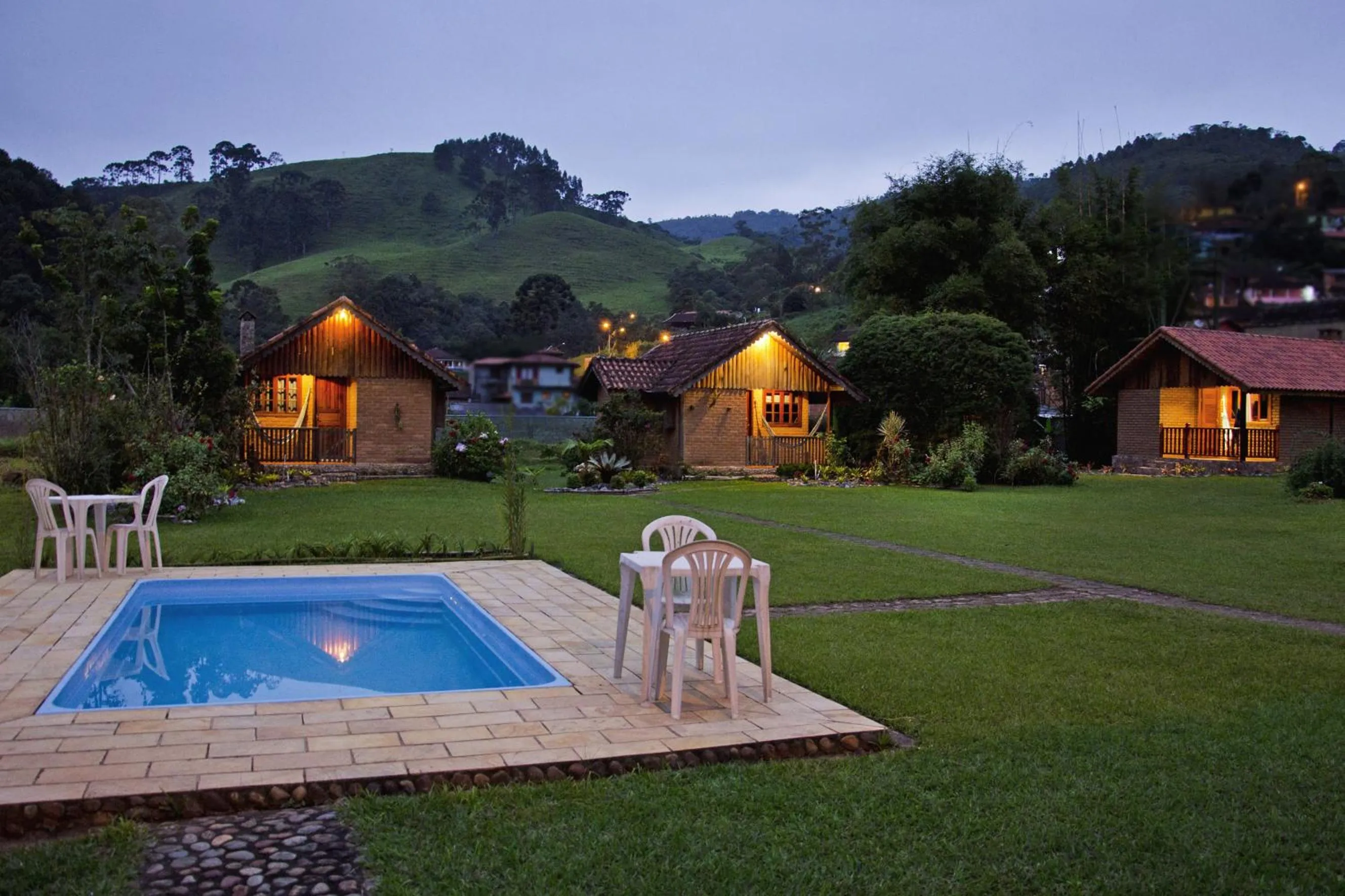 Swimming pool in Pousada Vista Bonita