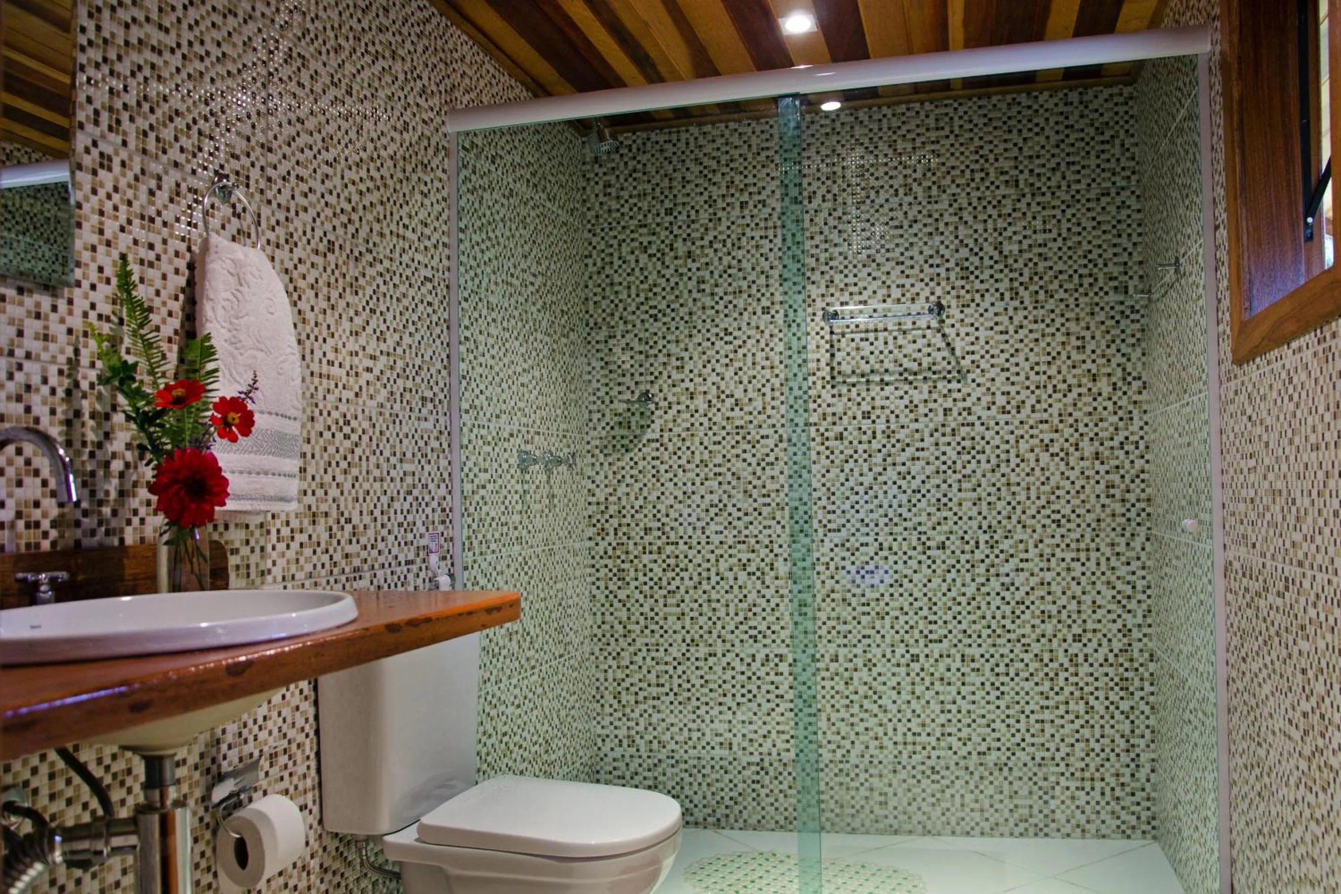 Bathroom in Pousada Vista Bonita