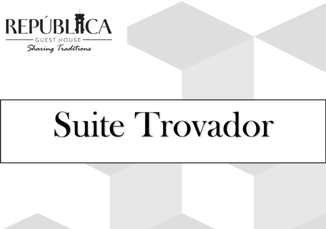 Text overlay in República Guest House