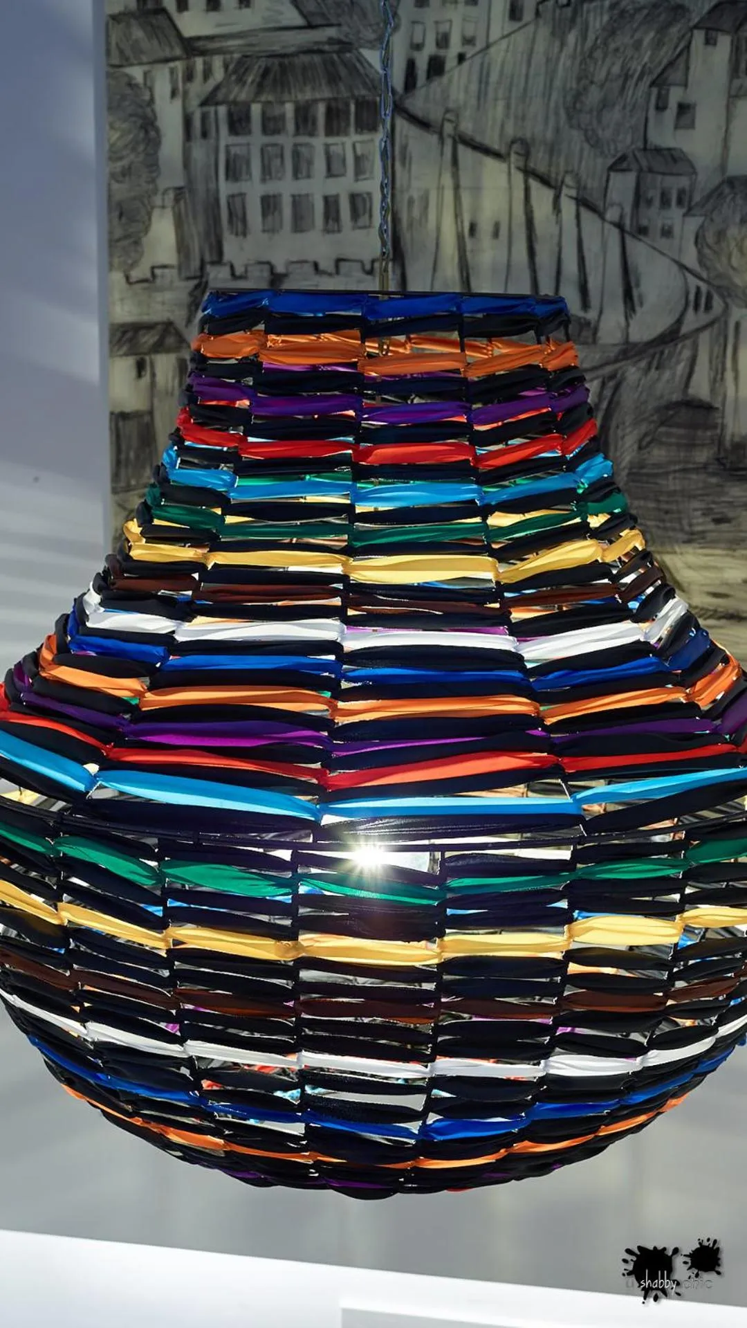 Decorative detail in República Guest House