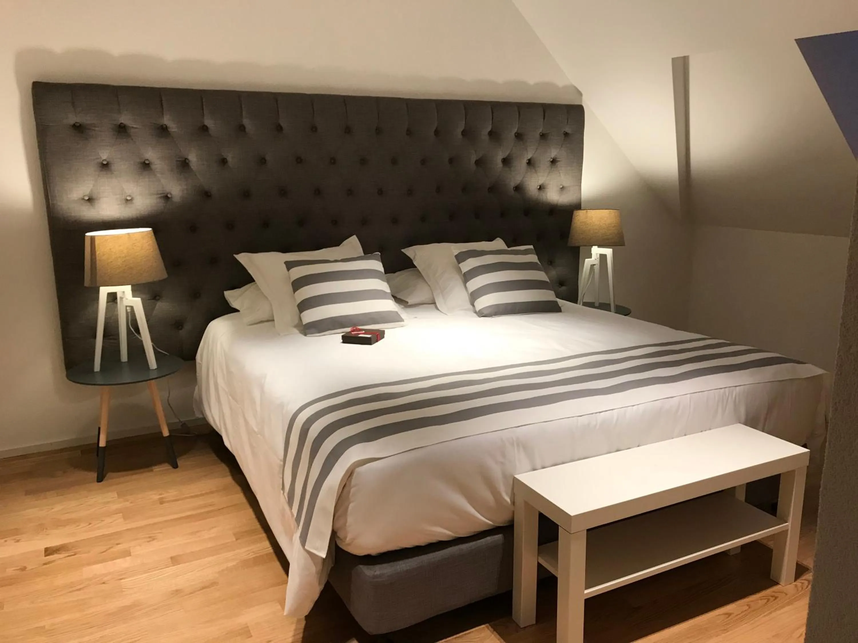 Bed in L’Auberge de Mézières