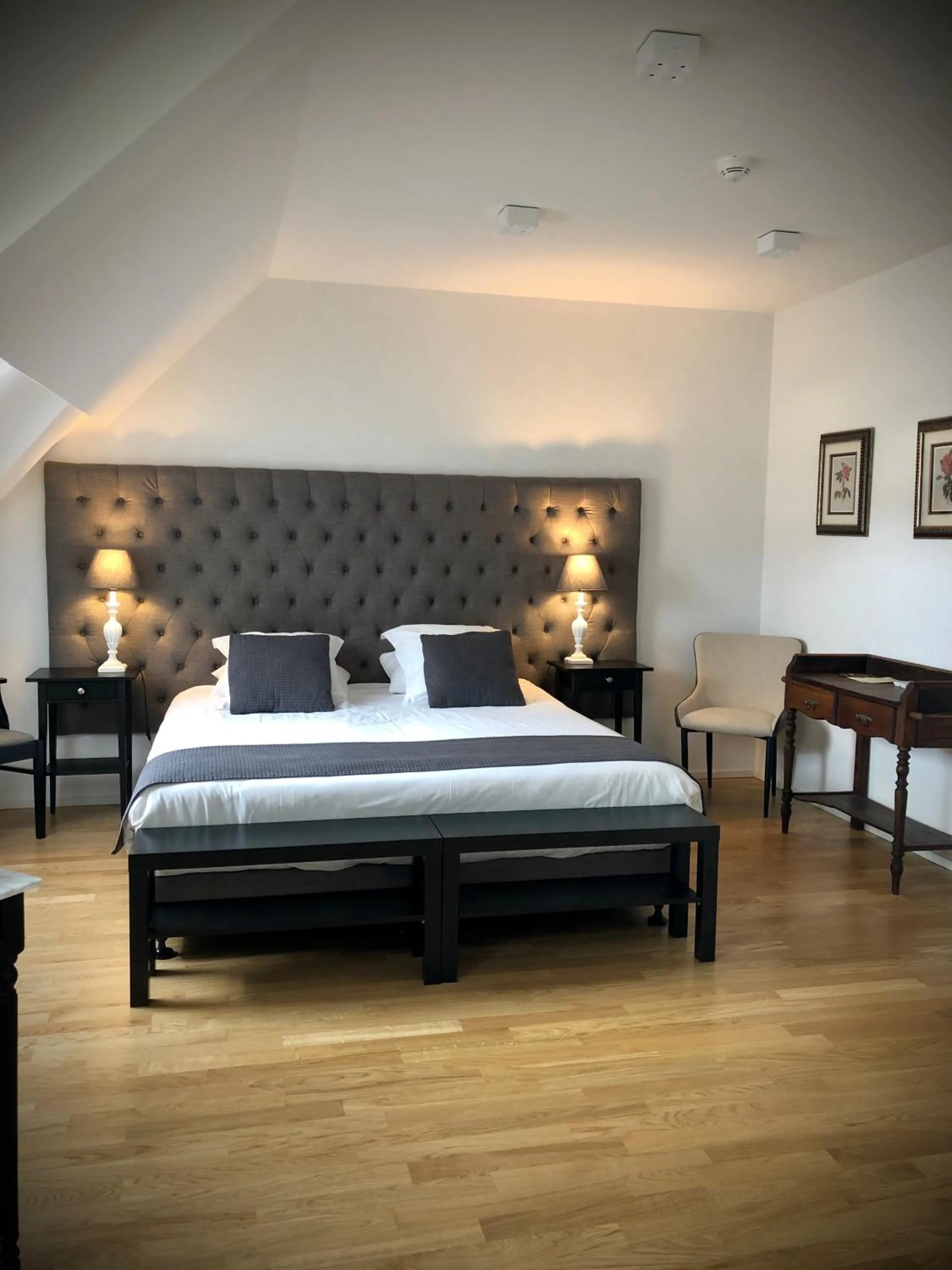 Bed in L’Auberge de Mézières