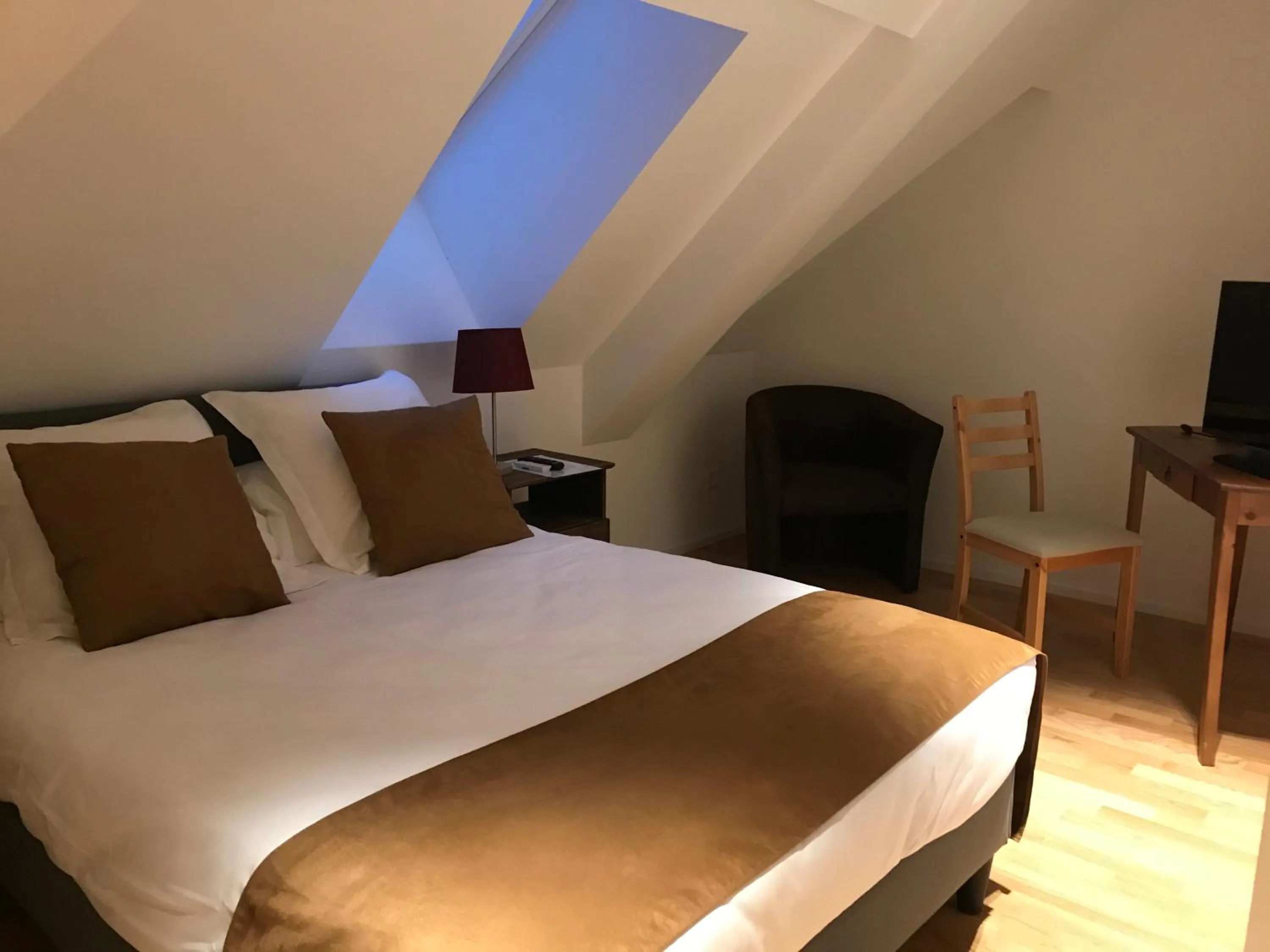 Bed in L’Auberge de Mézières