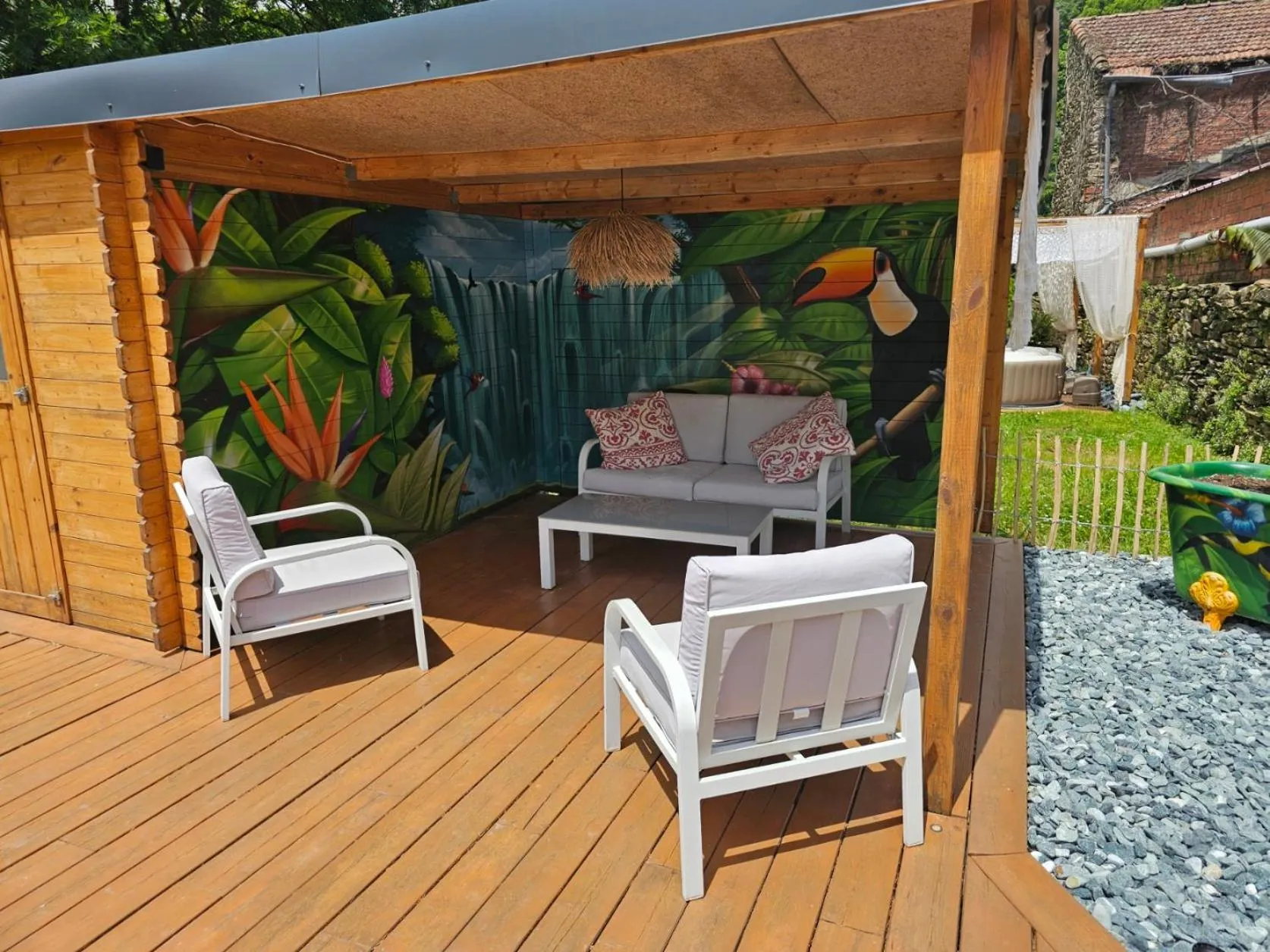 Seating area in Bastide du Thoré