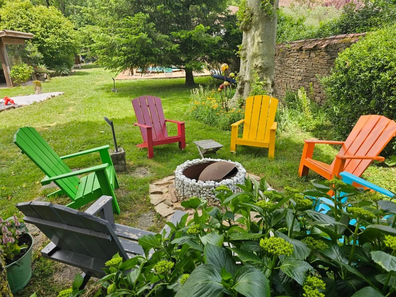 Garden in Bastide du Thoré