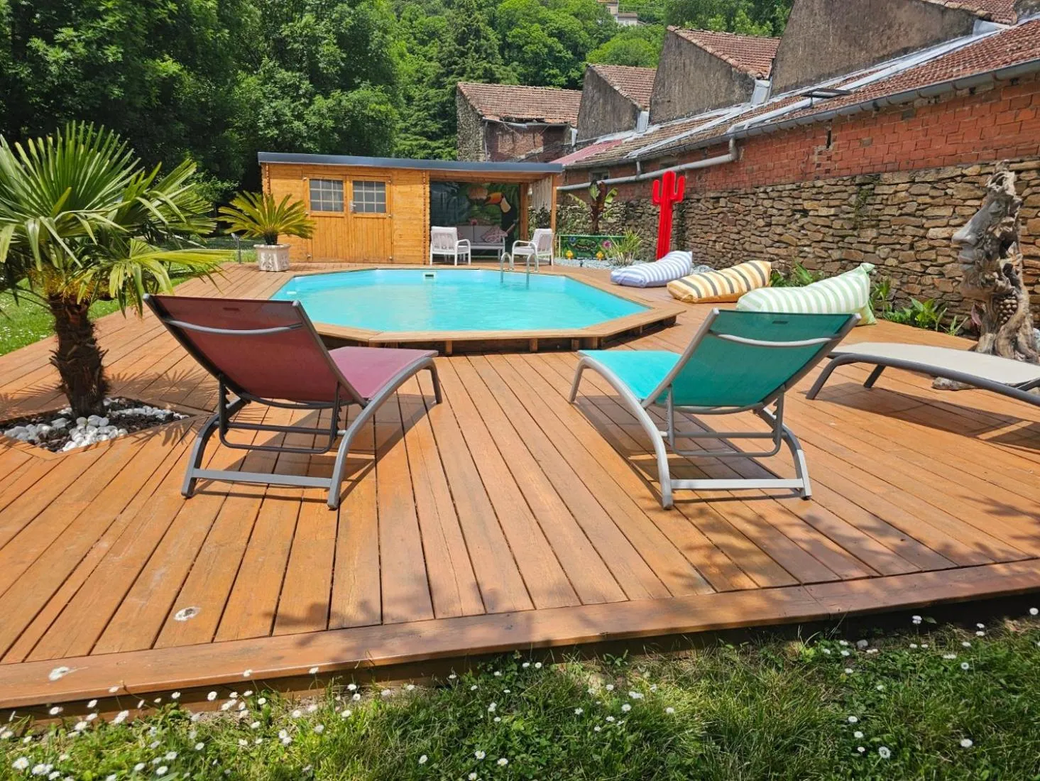 Seating area in Bastide du Thoré