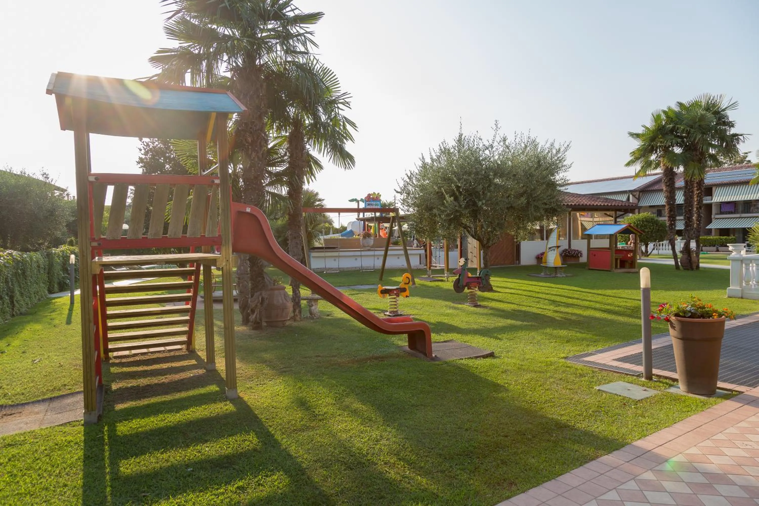 Children play ground in Residence La Margherita