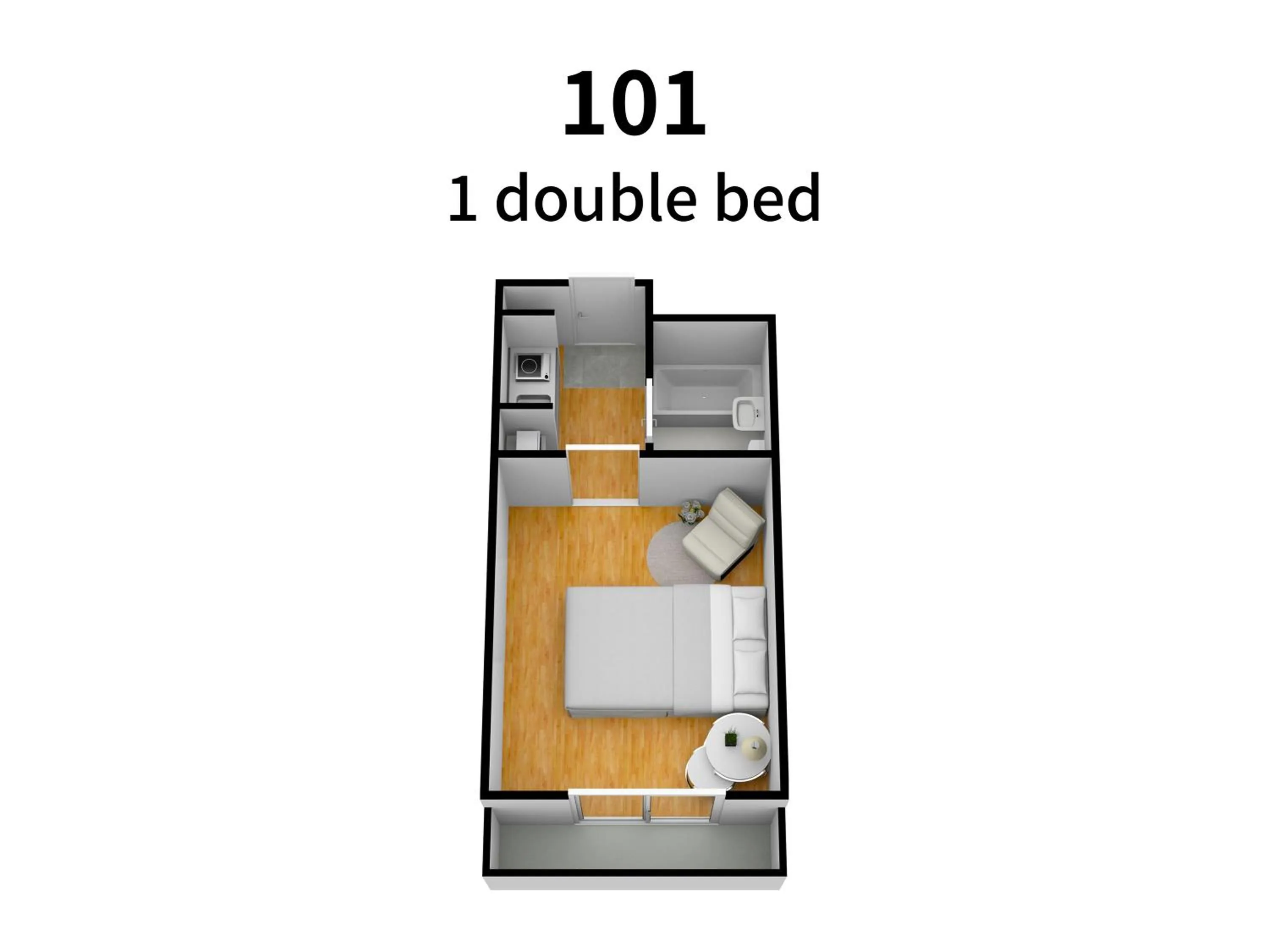Floor plan, Bed in Tino Anastasia