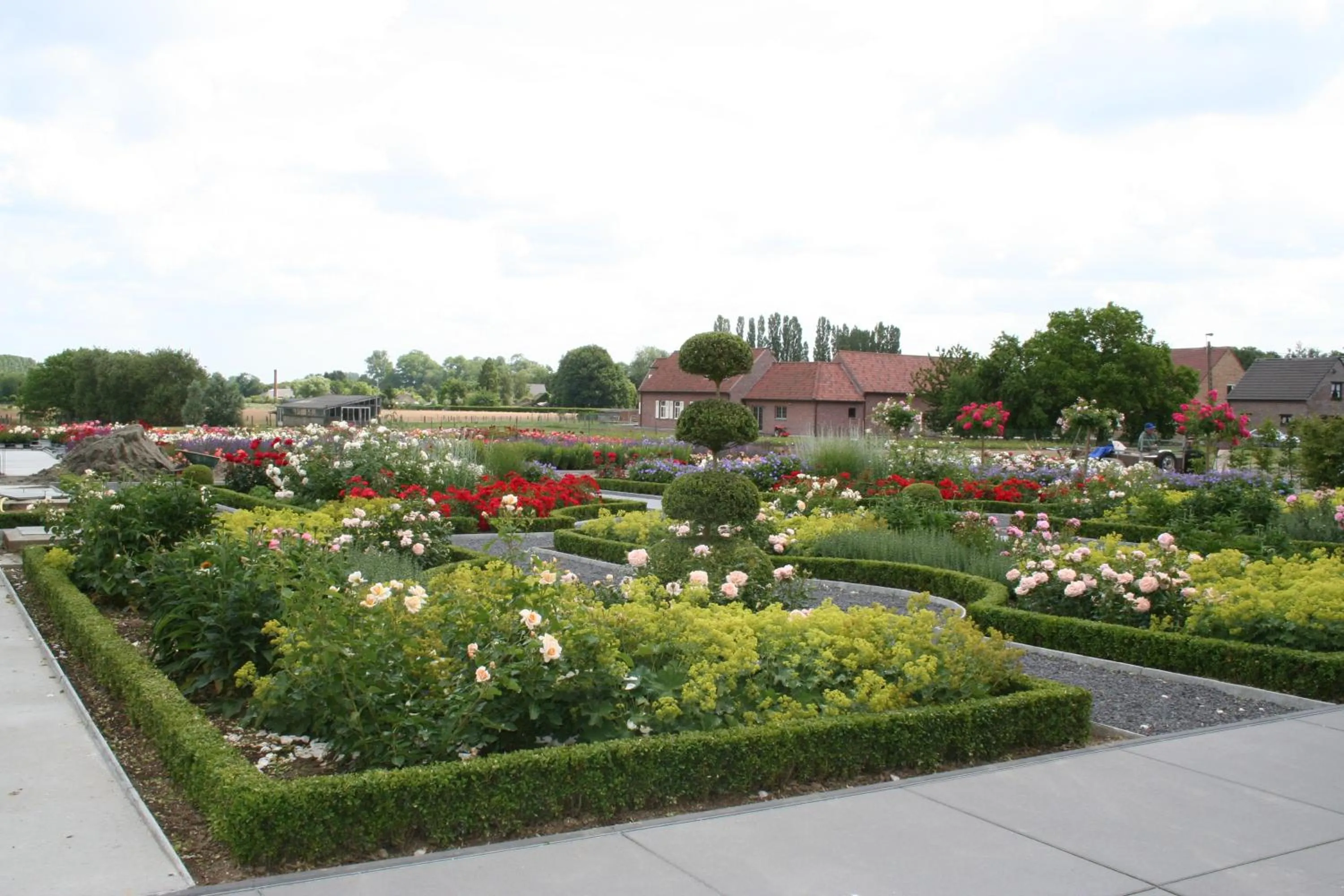 Garden in B&B La Vie En Roses