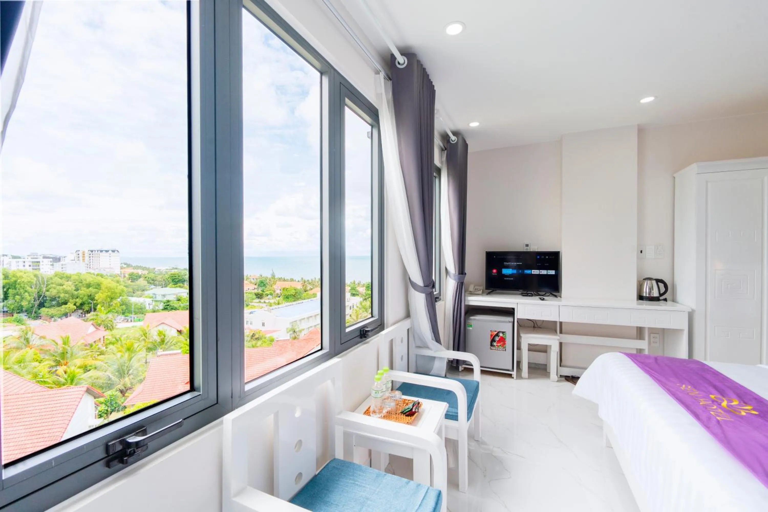 View (from property/room), Bed in Sen Hotel Phu Quoc