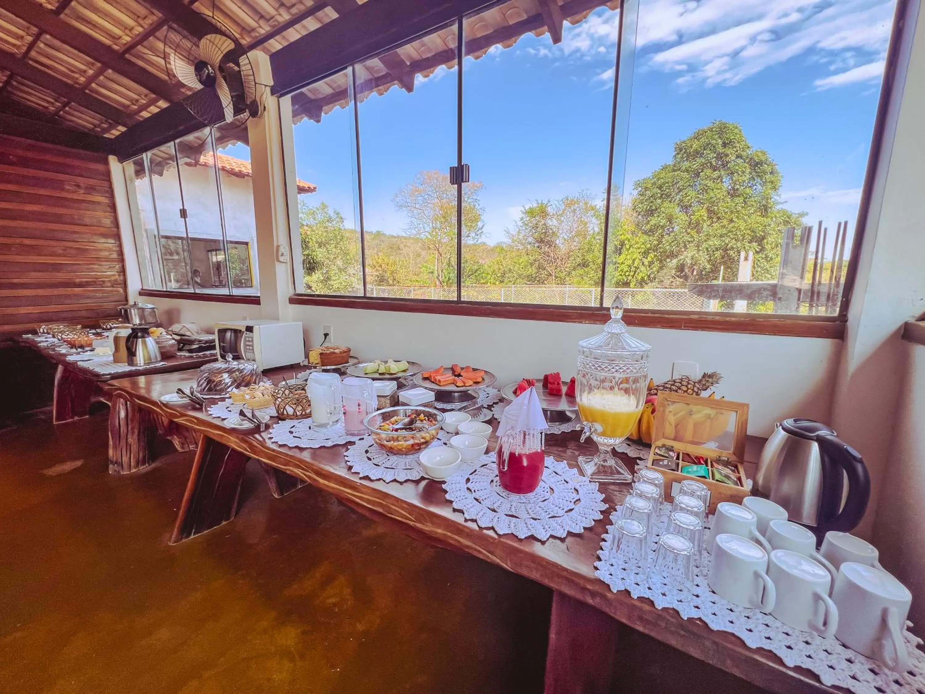 Breakfast in Chalés Terraviva