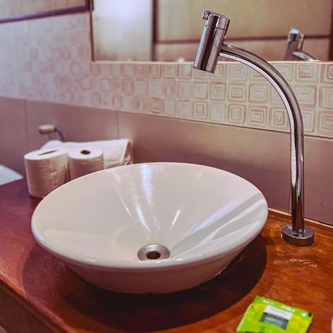 Bathroom in Chalés Terraviva