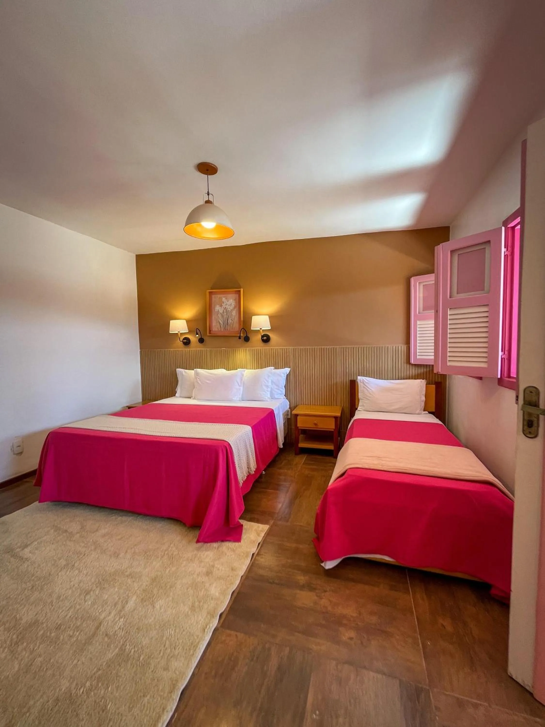 Bedroom, Bed in Chalés Terraviva