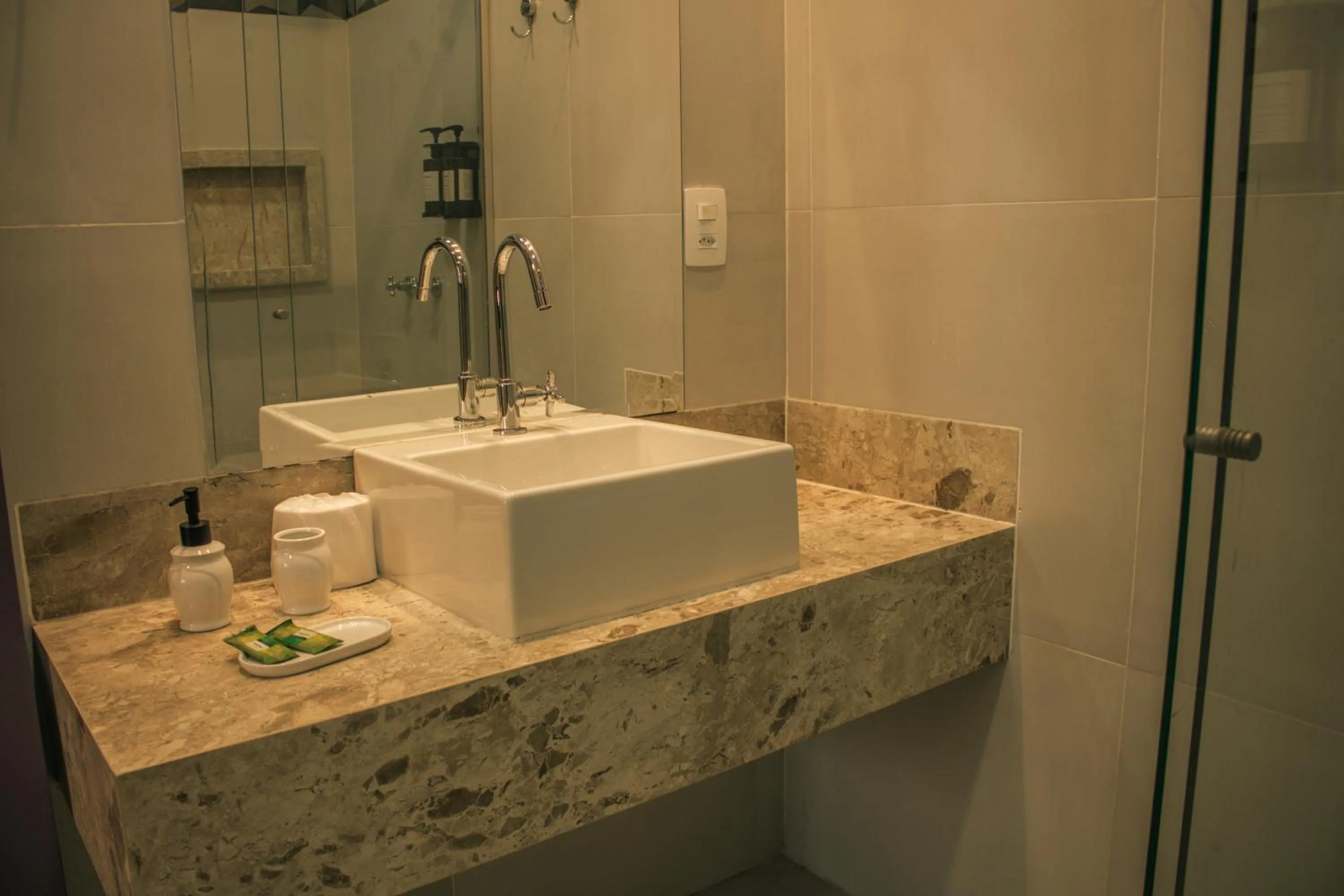 Bathroom in Chalés Terraviva