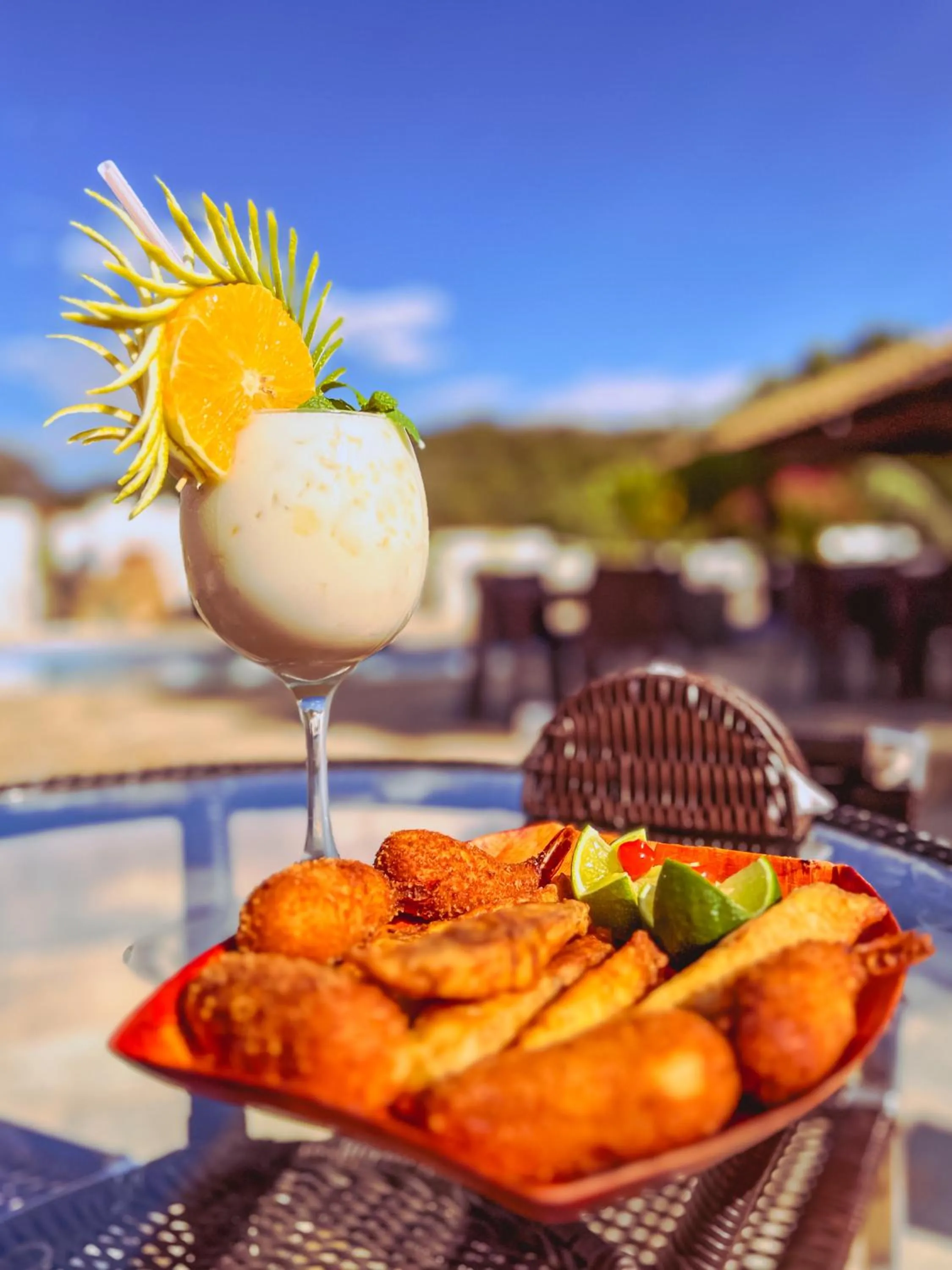 Food and drinks in Chalés Terraviva