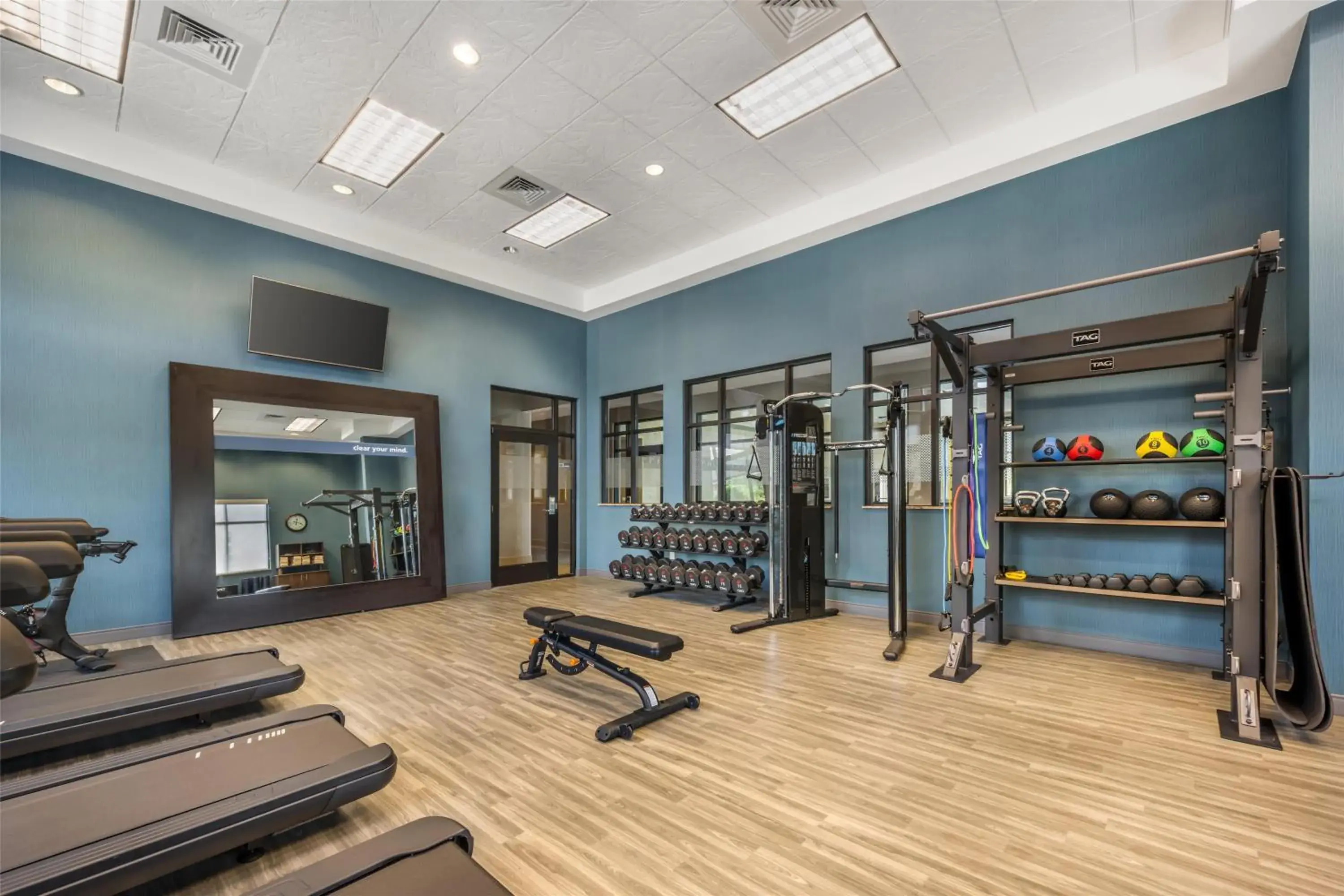 Fitness centre/facilities in Hampton Inn and Suites Coeur d'Alene Fitness centre/facilities in Hampton Inn and Suites Coeur d'Alene