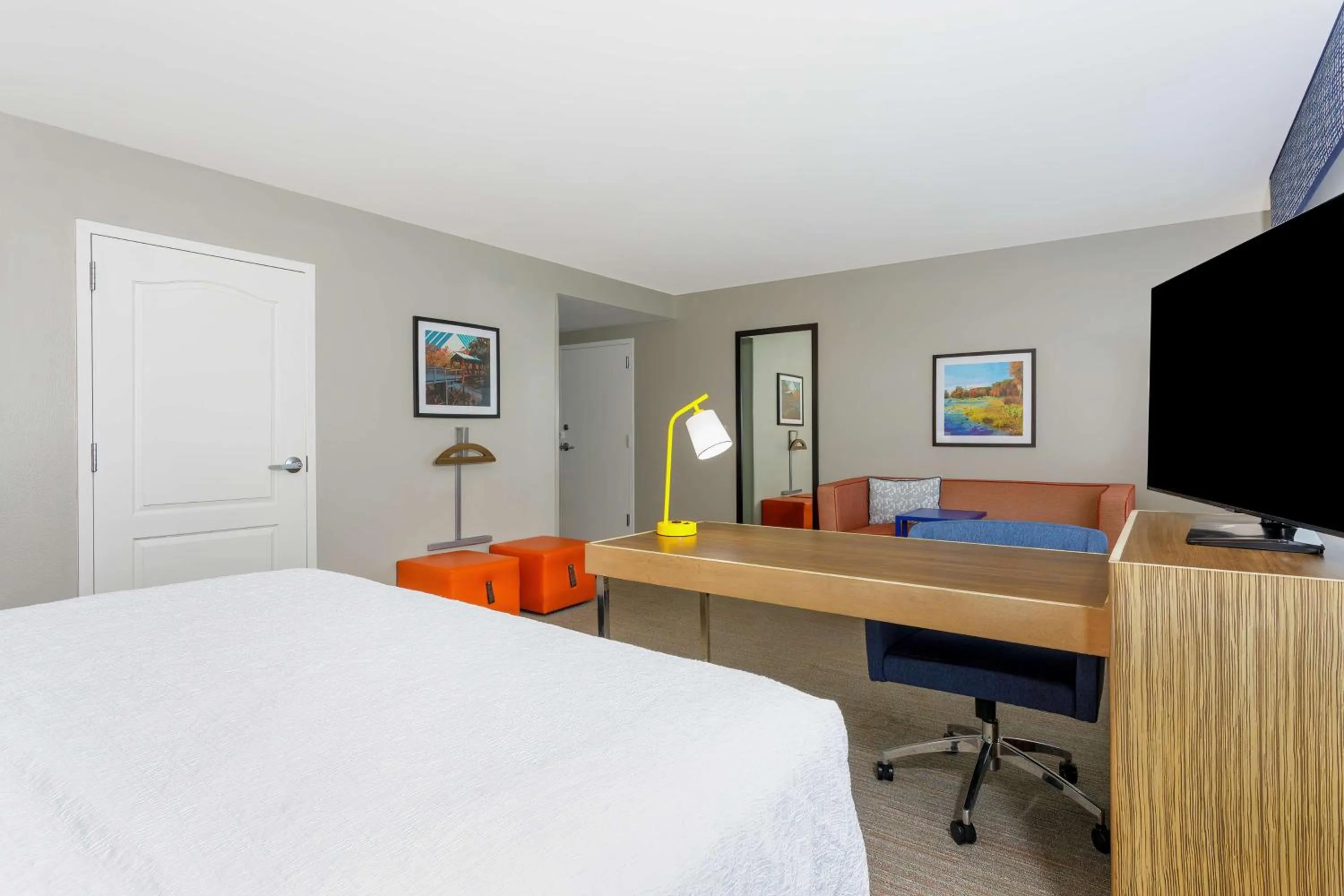 Bedroom, Bed in Hampton Inn & Suites Tallahassee I-10-Thomasville Road