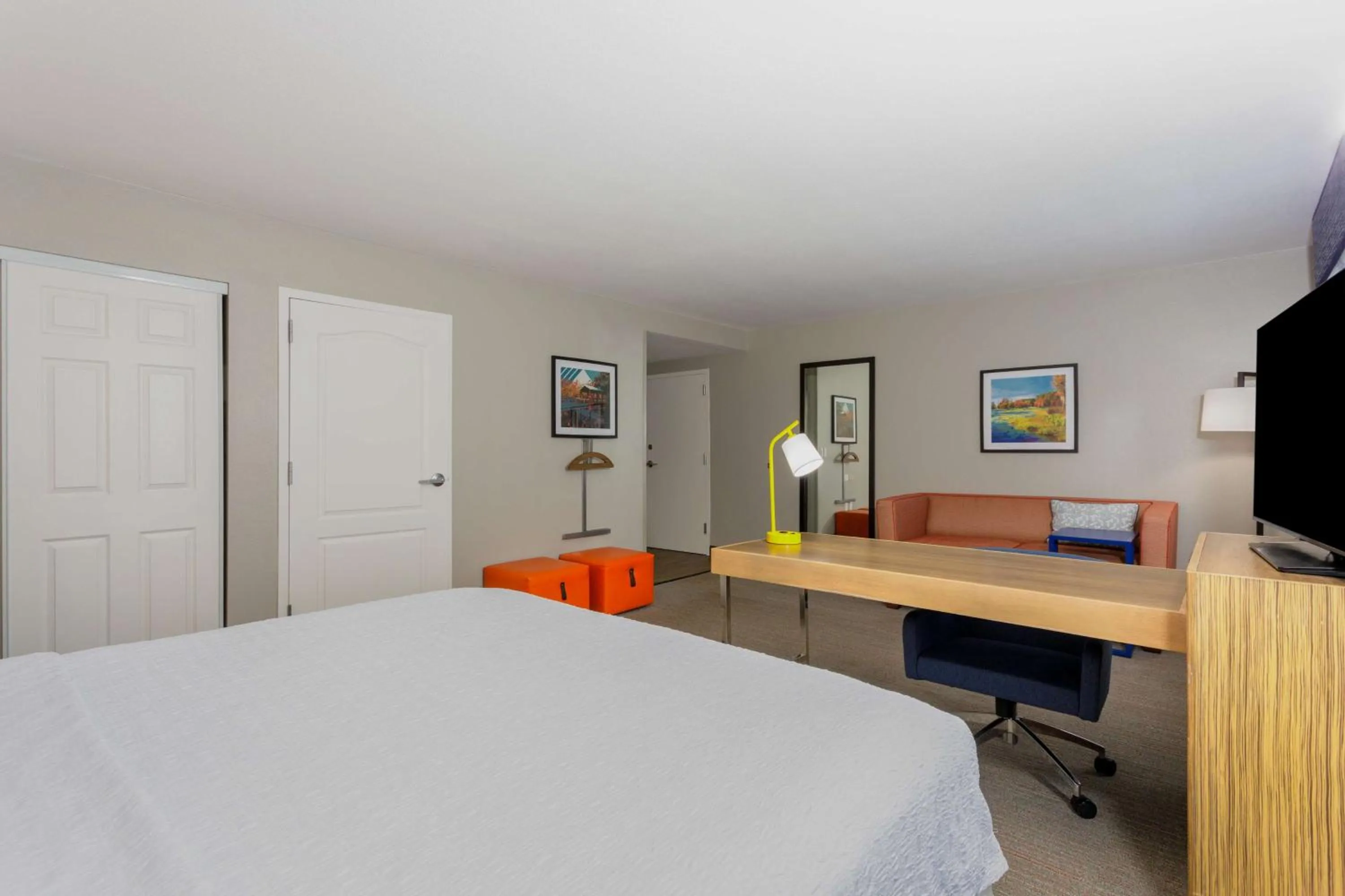 Bedroom, Bed in Hampton Inn & Suites Tallahassee I-10-Thomasville Road