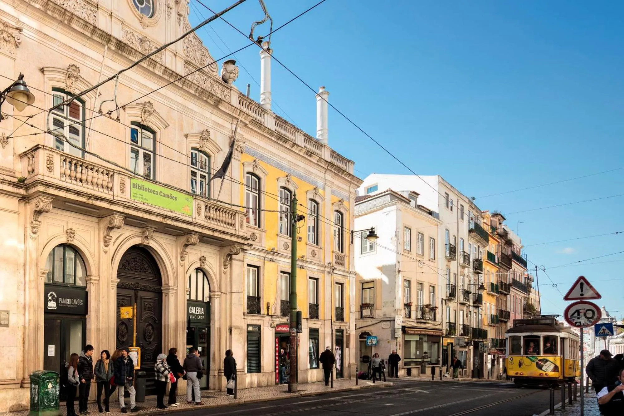 Facade/entrance in Palácio Camões - Lisbon Serviced Apartments