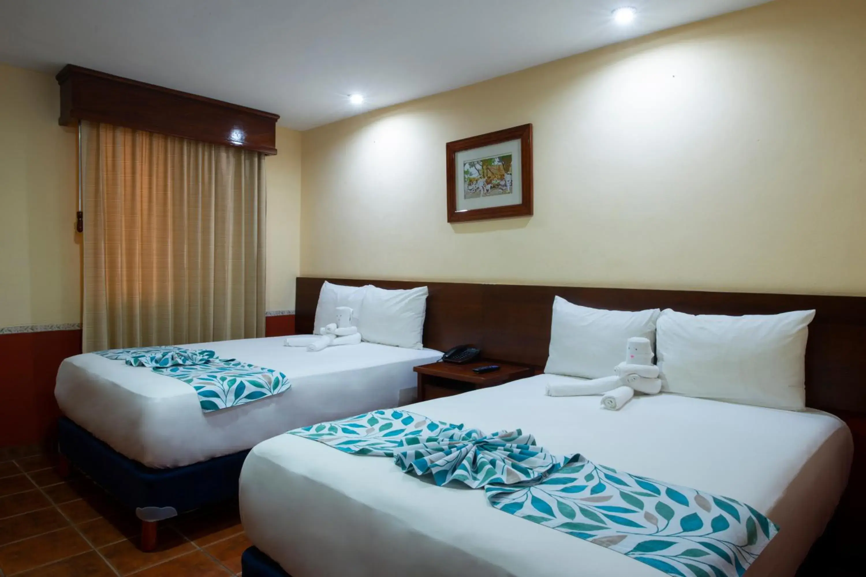 Bed in Hotel del Gobernador Bed in Hotel del Gobernador