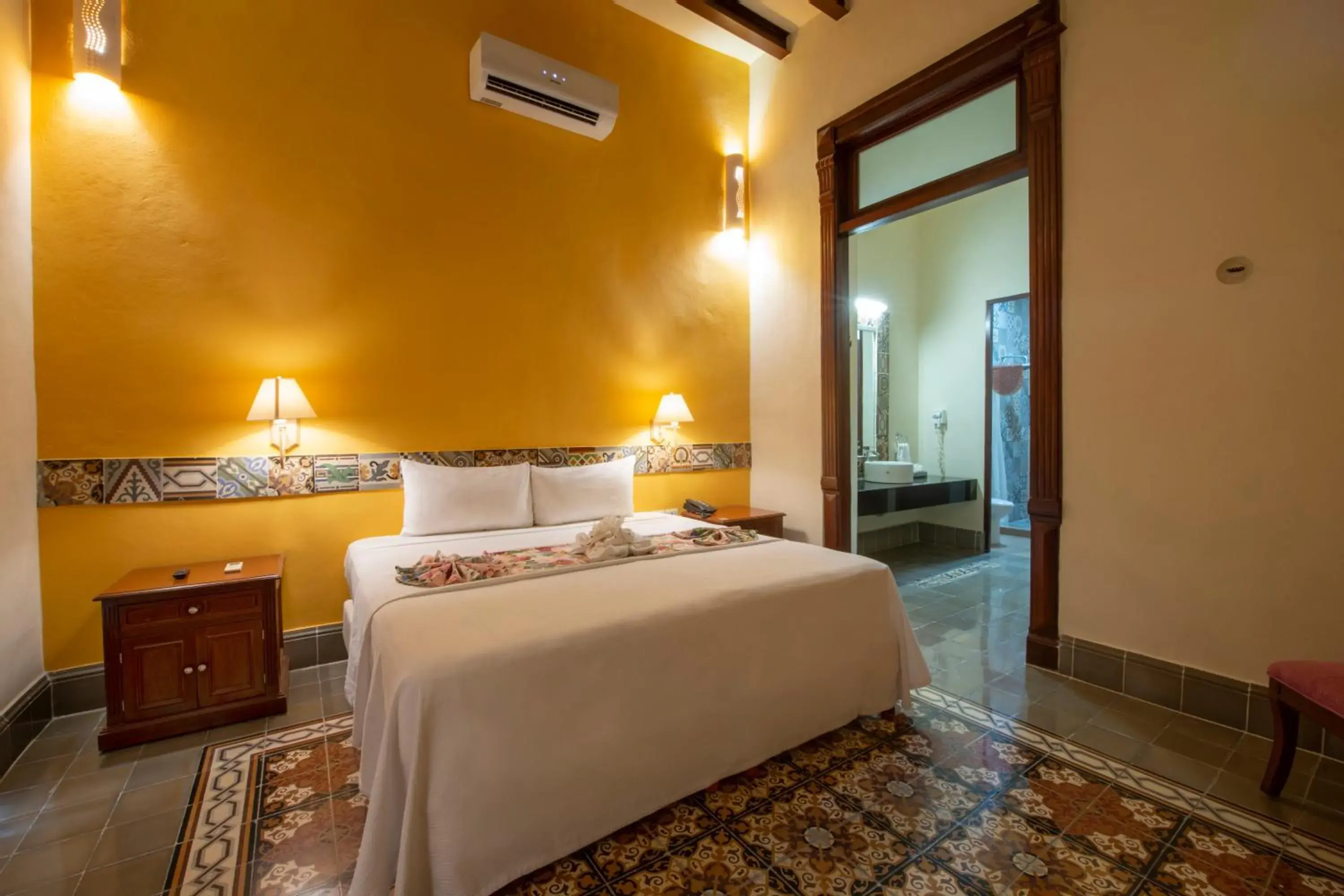 Bed in Hotel del Gobernador Bed in Hotel del Gobernador