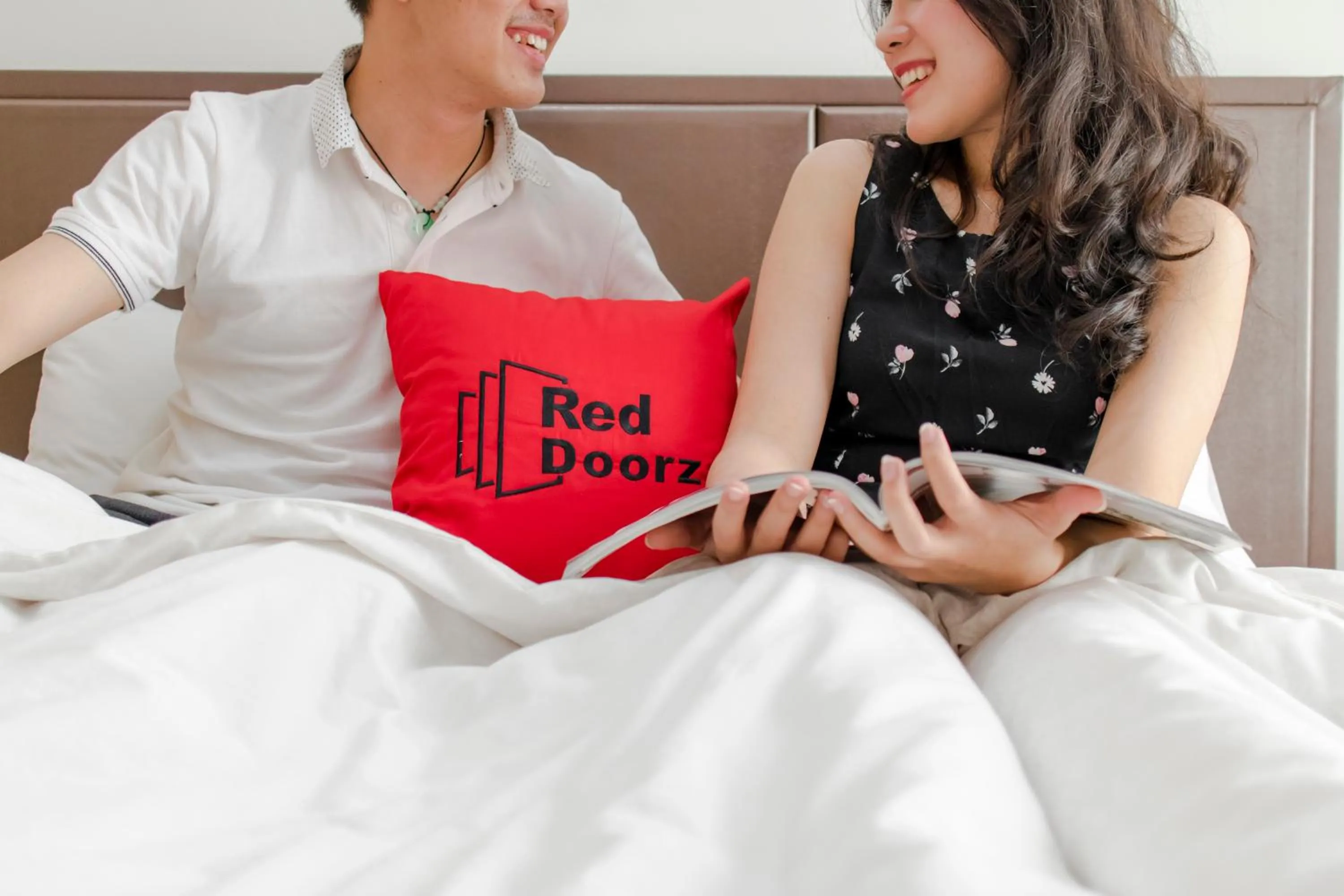 Bed in RedDoorz Syariah near DBL Arena 2