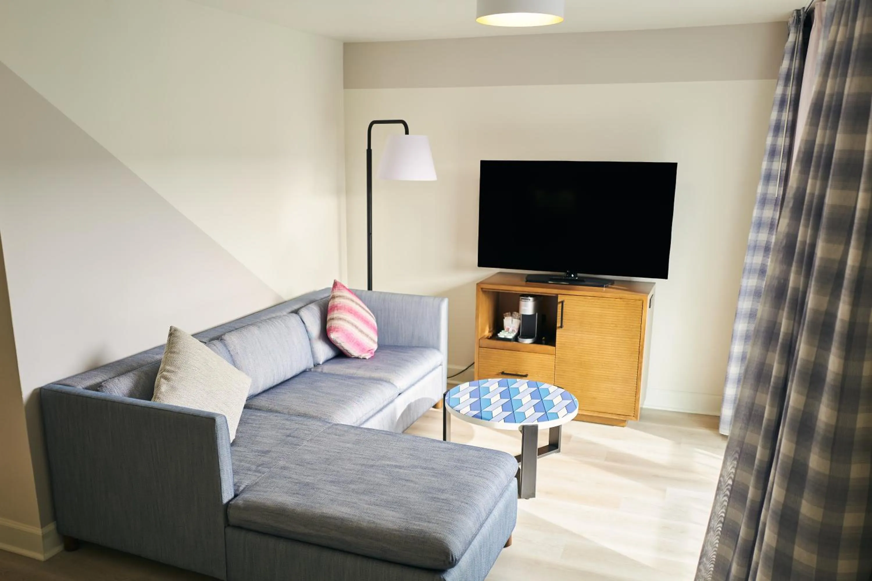 Living room in SoMa House