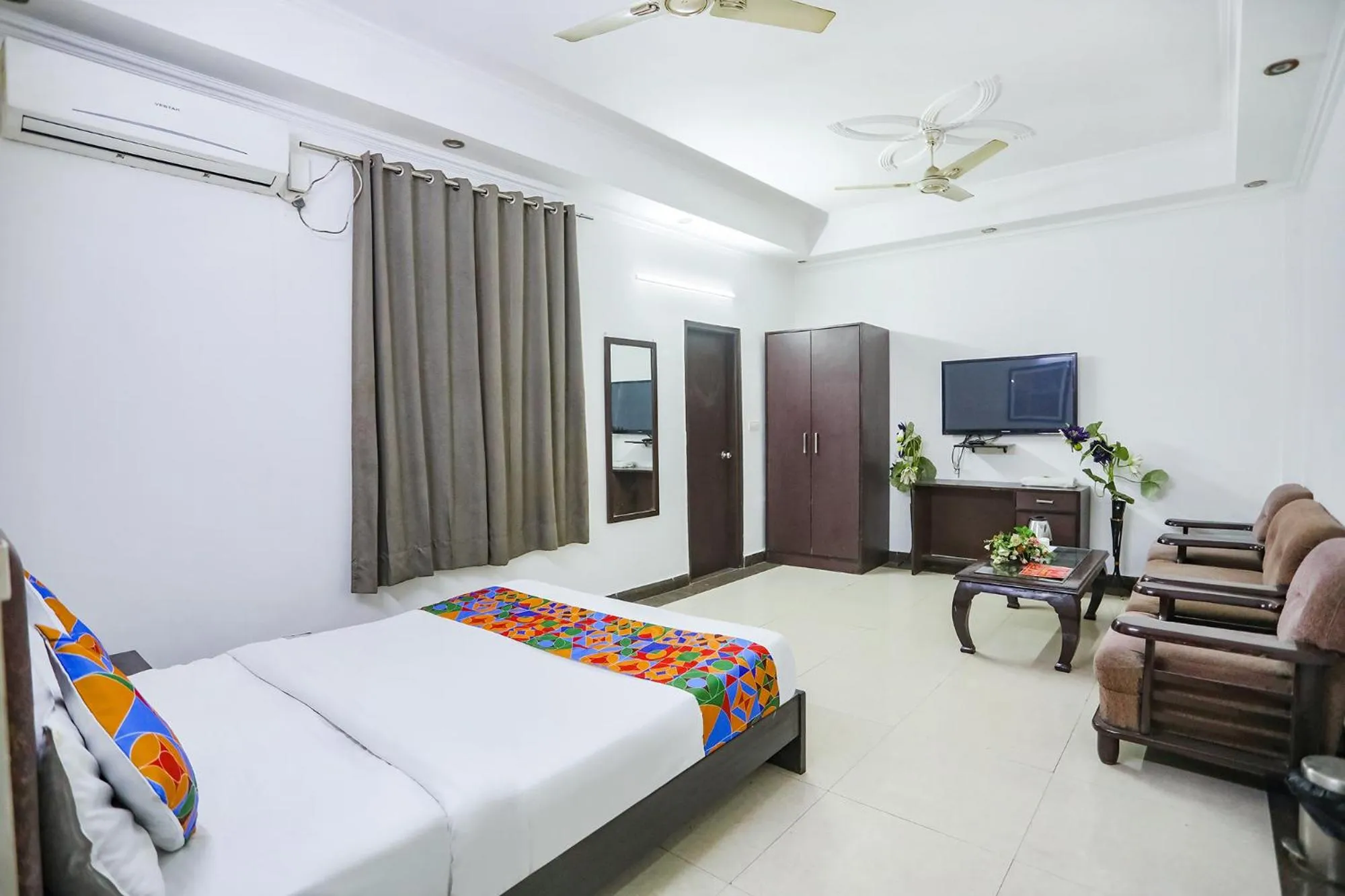 Bed in FabHotel F9 H Block Sector 51