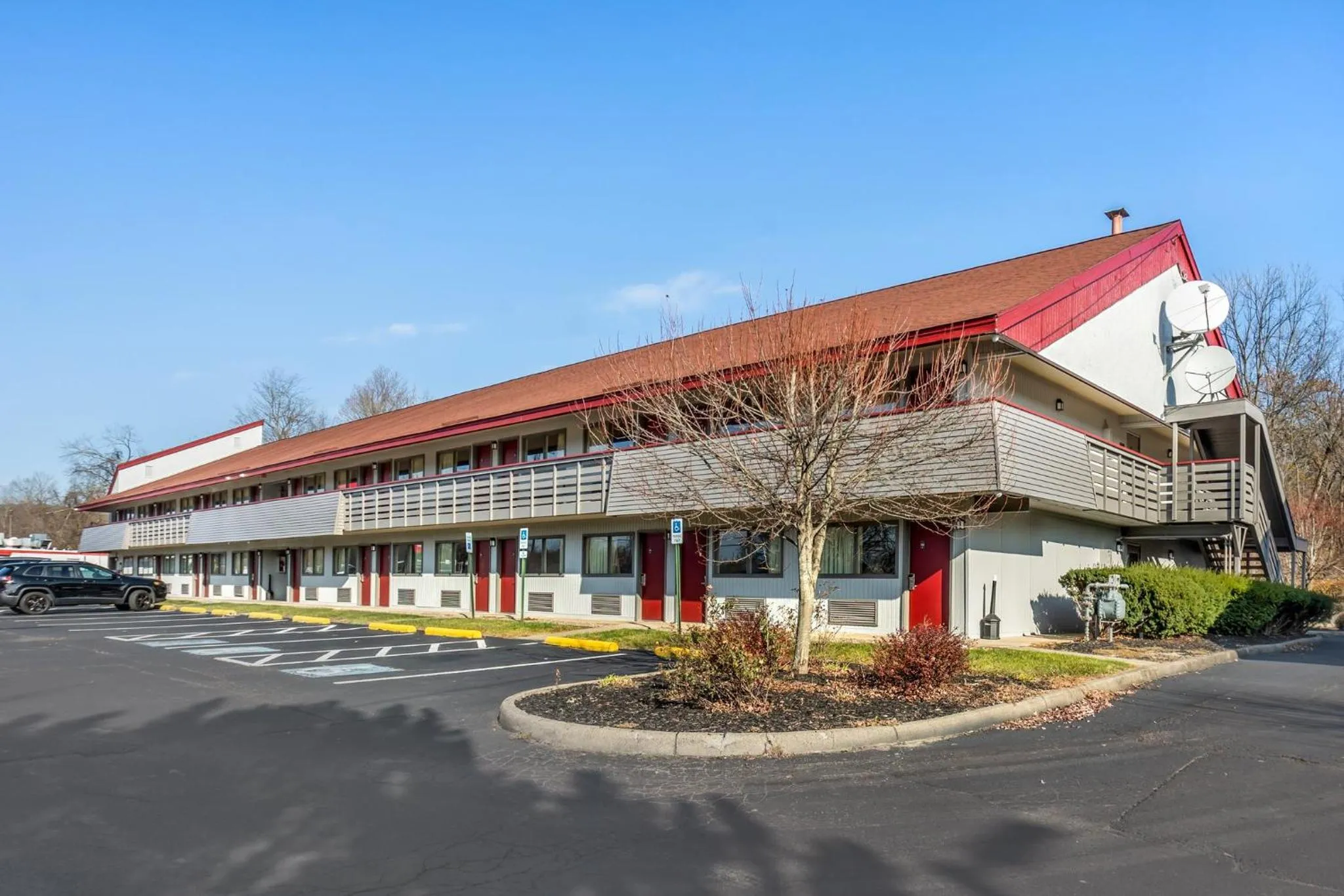 Property building in Red Roof Inn Danville, PA