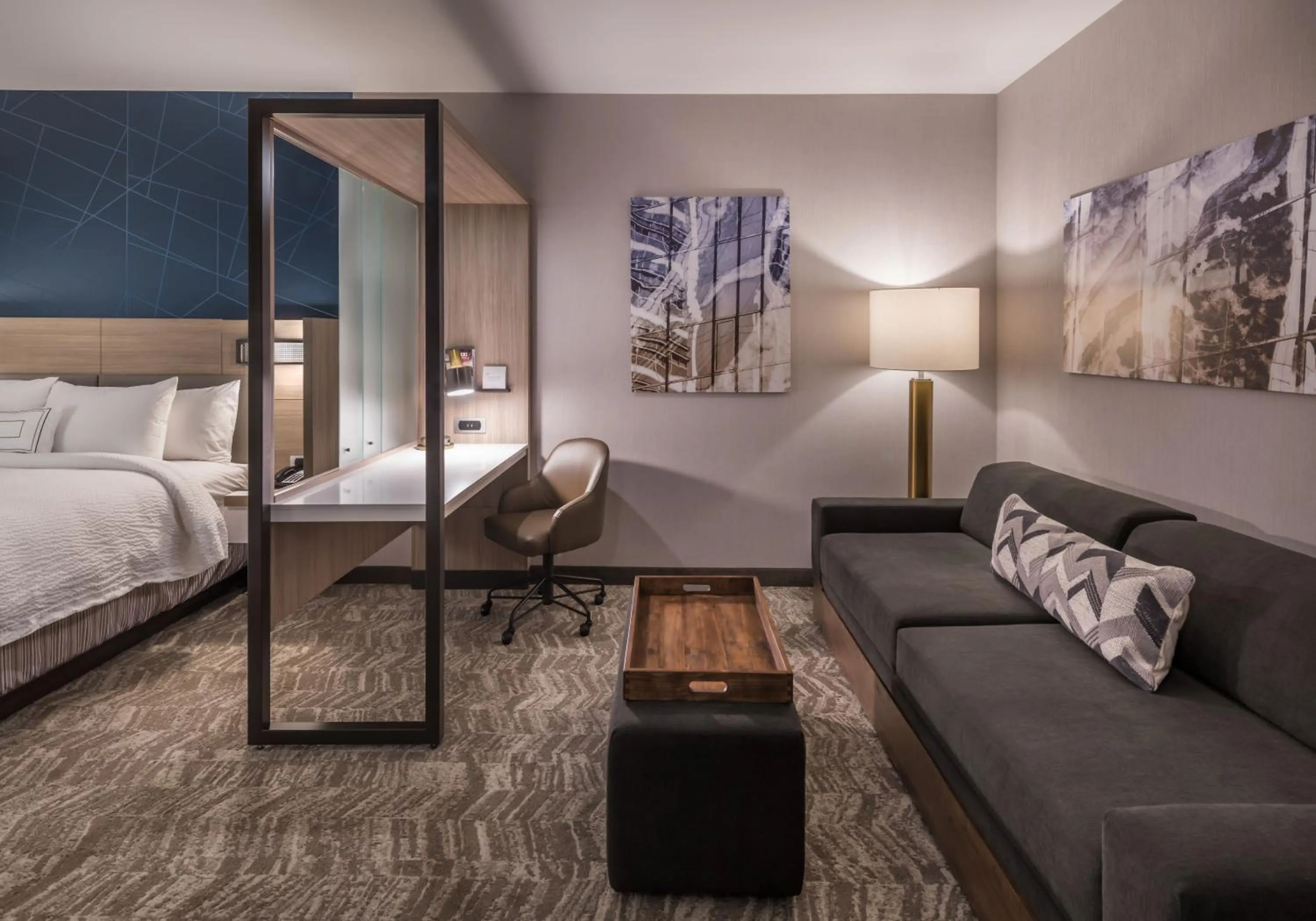 Bed in SpringHill Suites by Marriott Reno