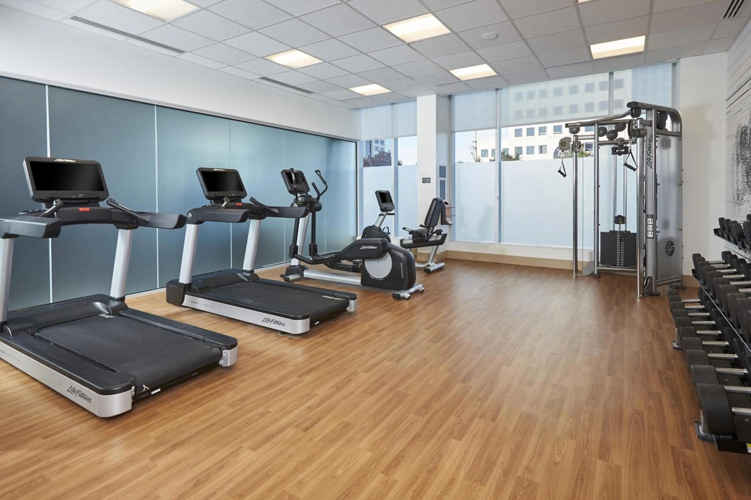 Fitness centre/facilities in Hyatt Place Toronto Mississauga and Luxe Convention Centre