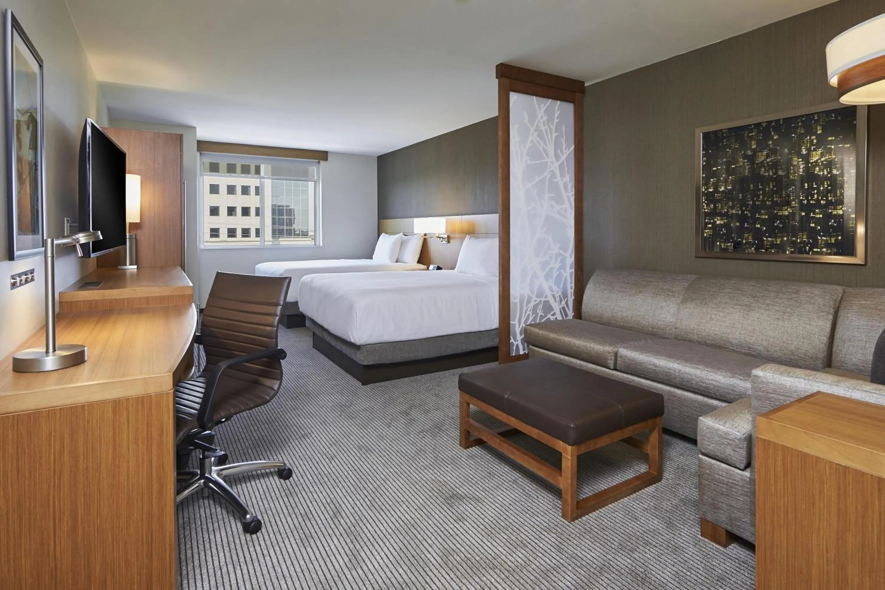 Bedroom, Bed in Hyatt Place Toronto Mississauga and Luxe Convention Centre