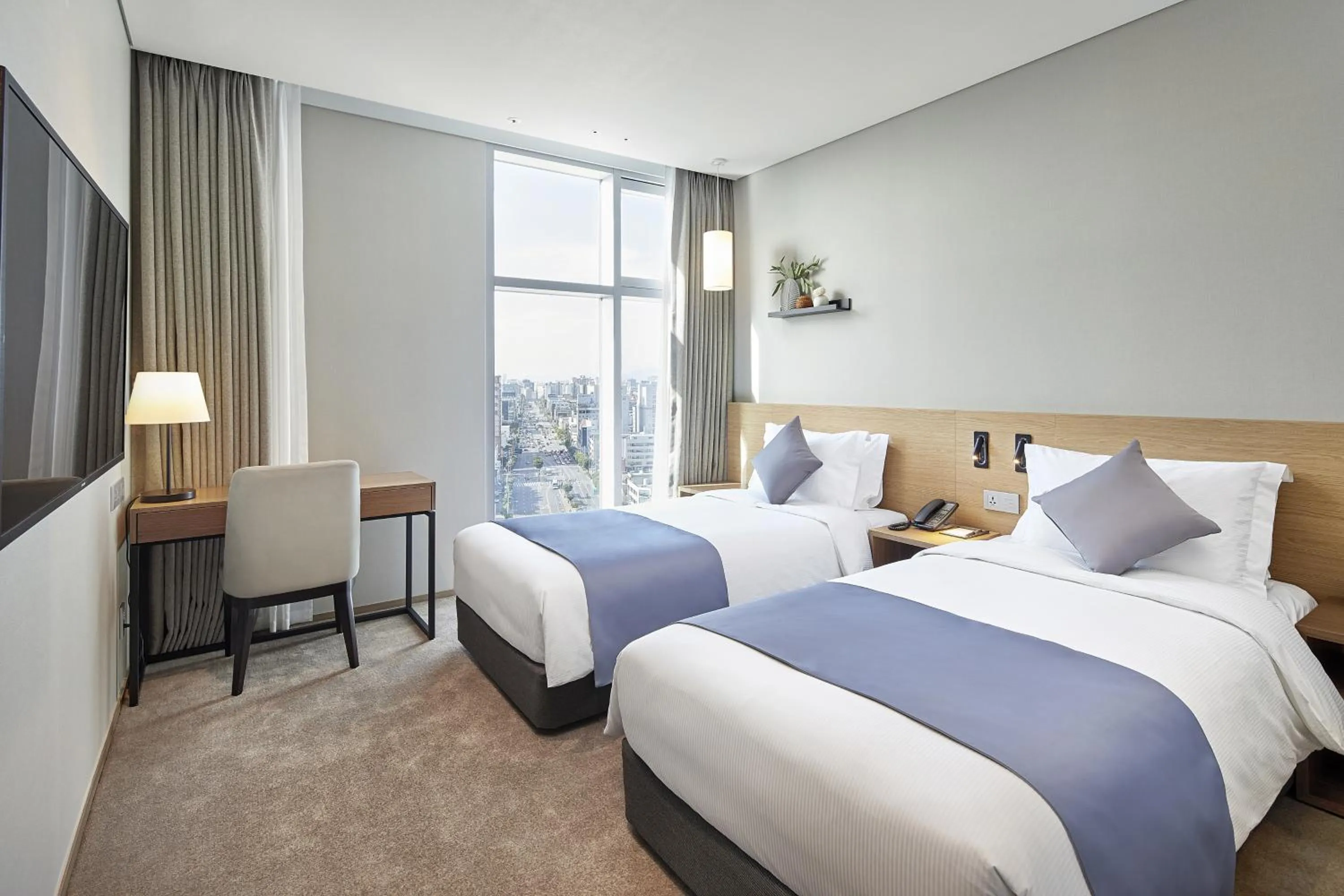 Bed in MD Hotel Doksan