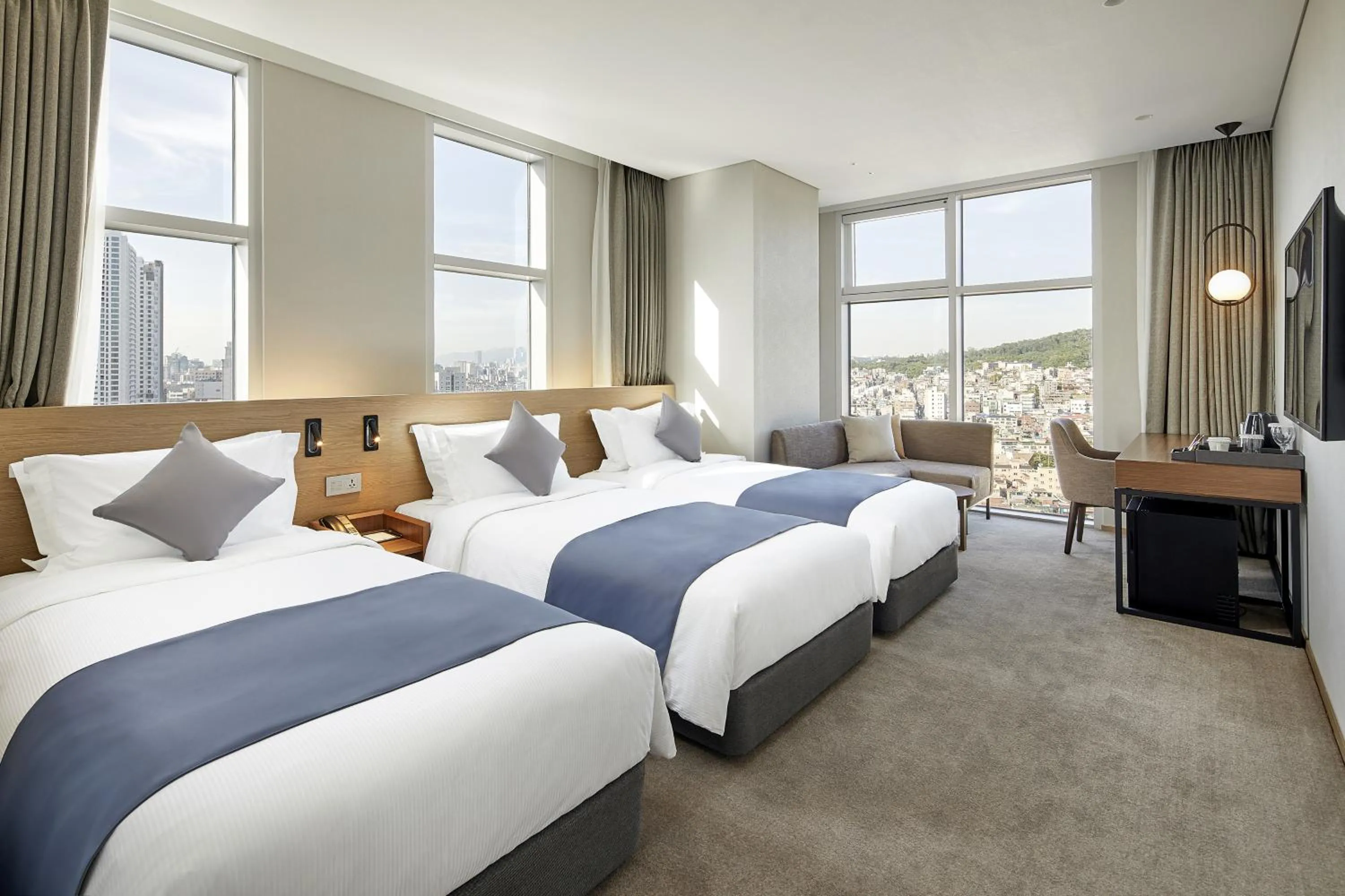 Bed in MD Hotel Doksan