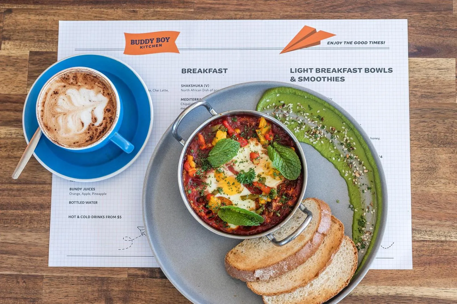 Restaurant/places to eat in Parkes International