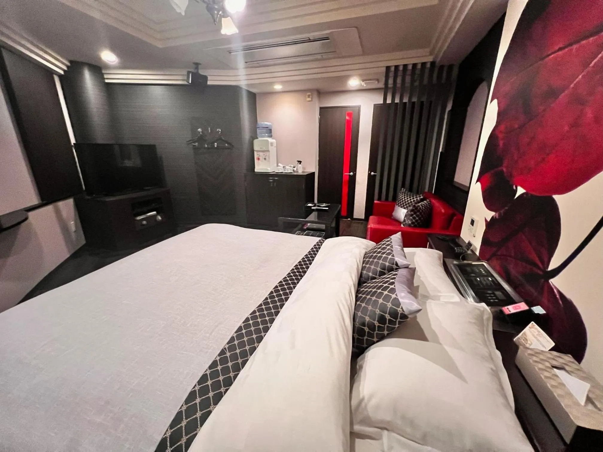 Bed in Hotel Crystal Gate Nagoya - Couple Hotel